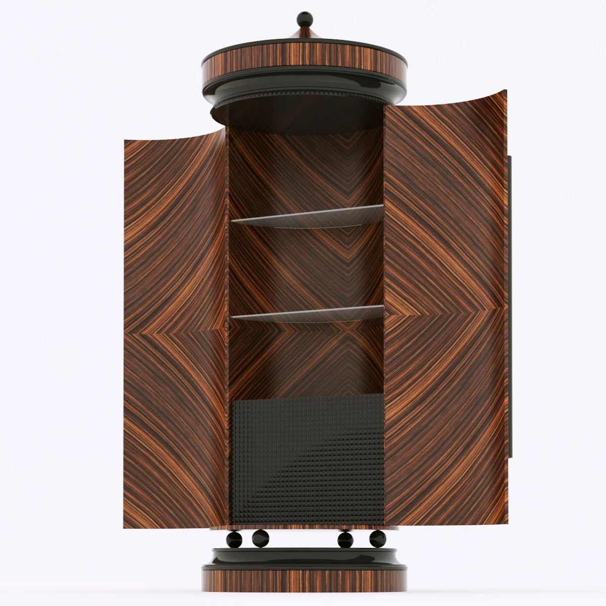 Francesko Molon W507 Two Doors Cabinet EXTREME — 3D model preview 4