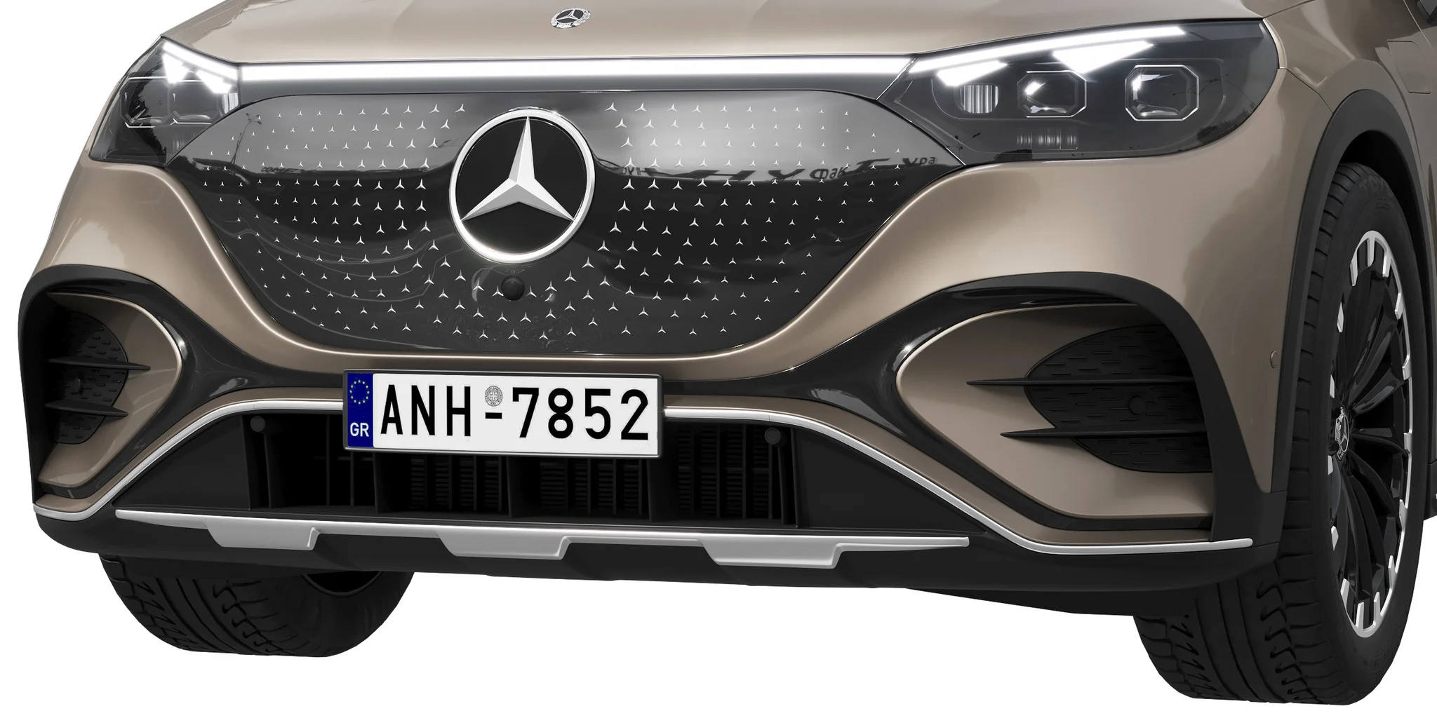 Mercedes Benz EQE SUV, 3D model preview 2
