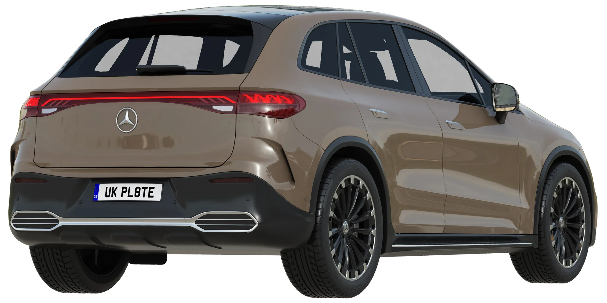 Mercedes Benz EQE SUV, 3D model preview 9