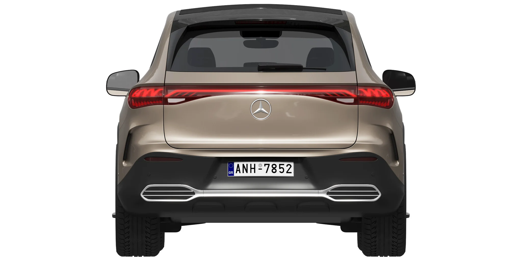 Mercedes Benz EQE SUV, 3D model preview 10