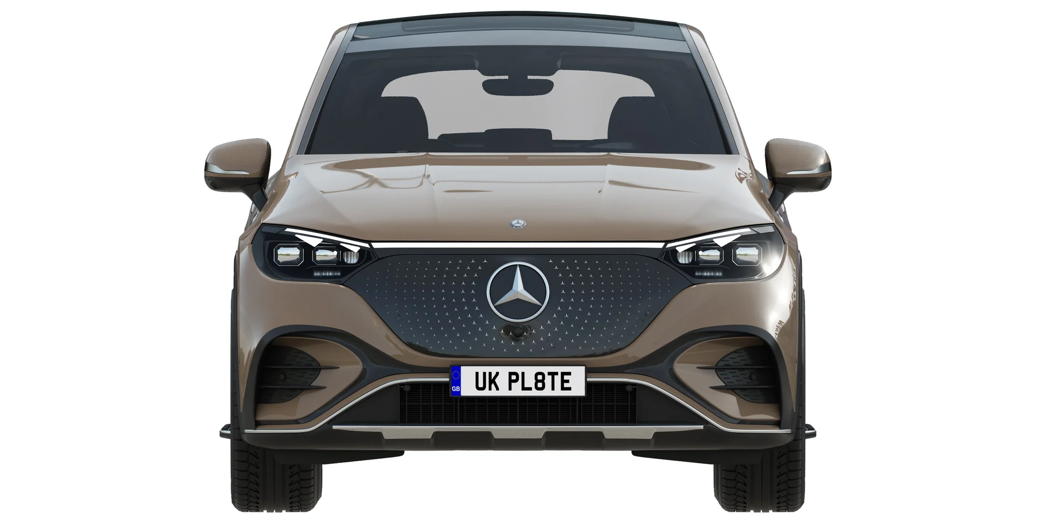 Mercedes Benz EQE SUV, 3D model preview 34