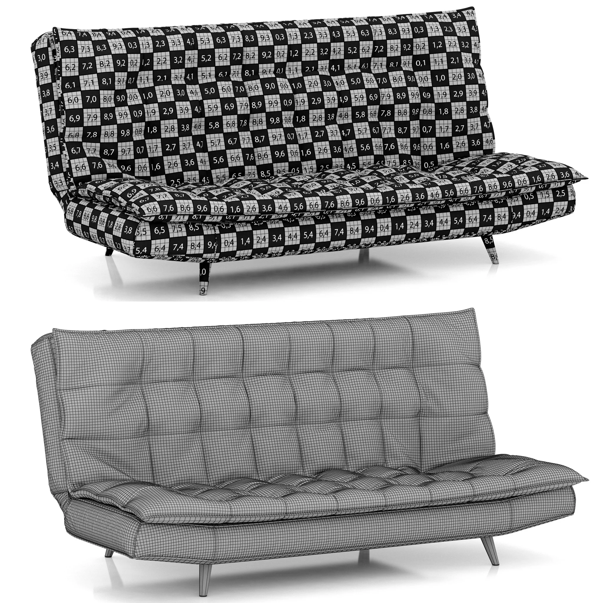Deephouse Monreal Sofa — 3D model preview 12