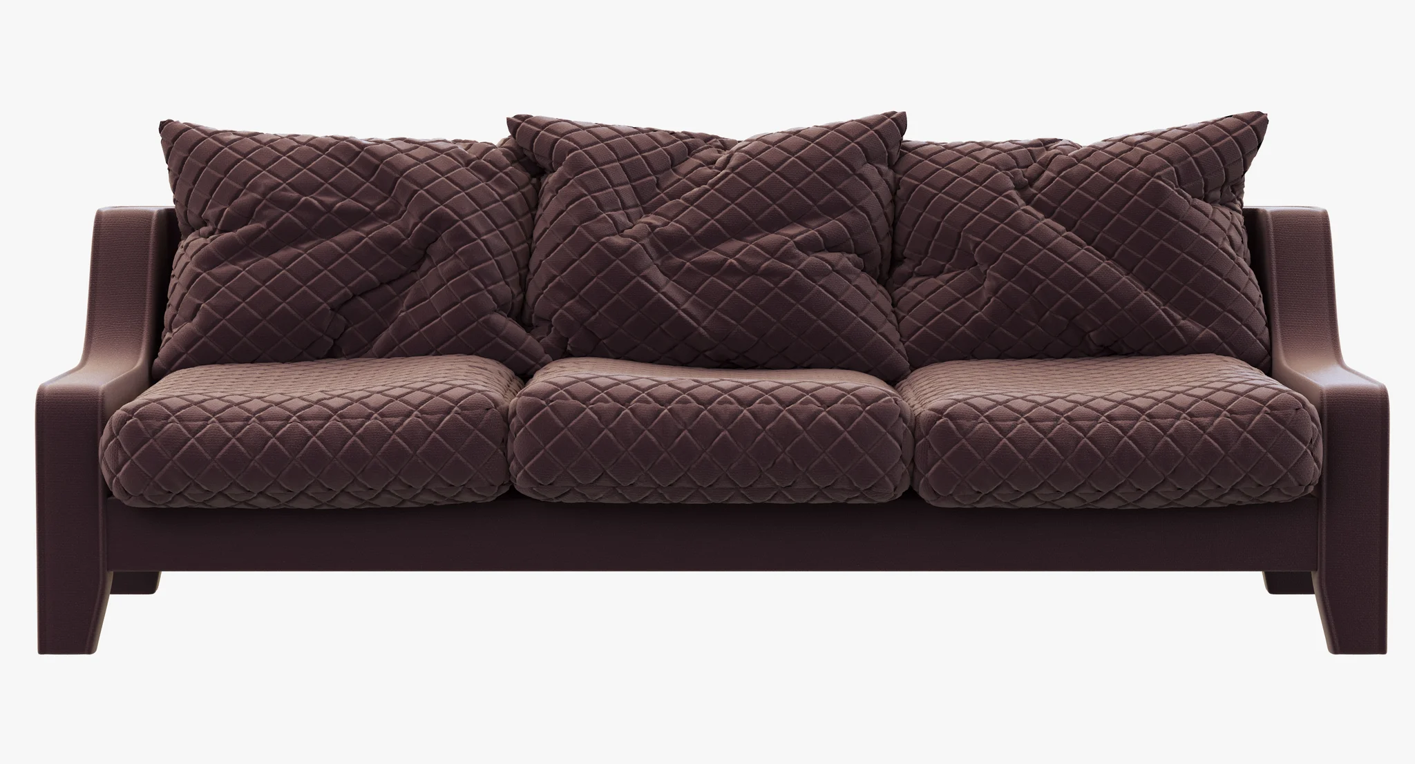 Fashion Asti Sofa — 3D model preview 9