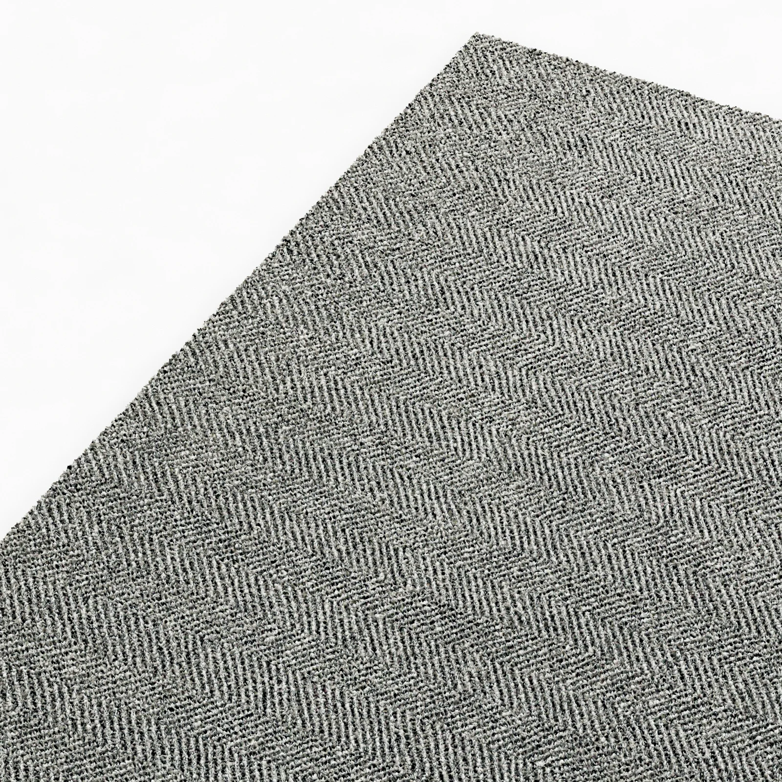 Restoration Hardware Ceta Rug Silver — 3D model preview 5