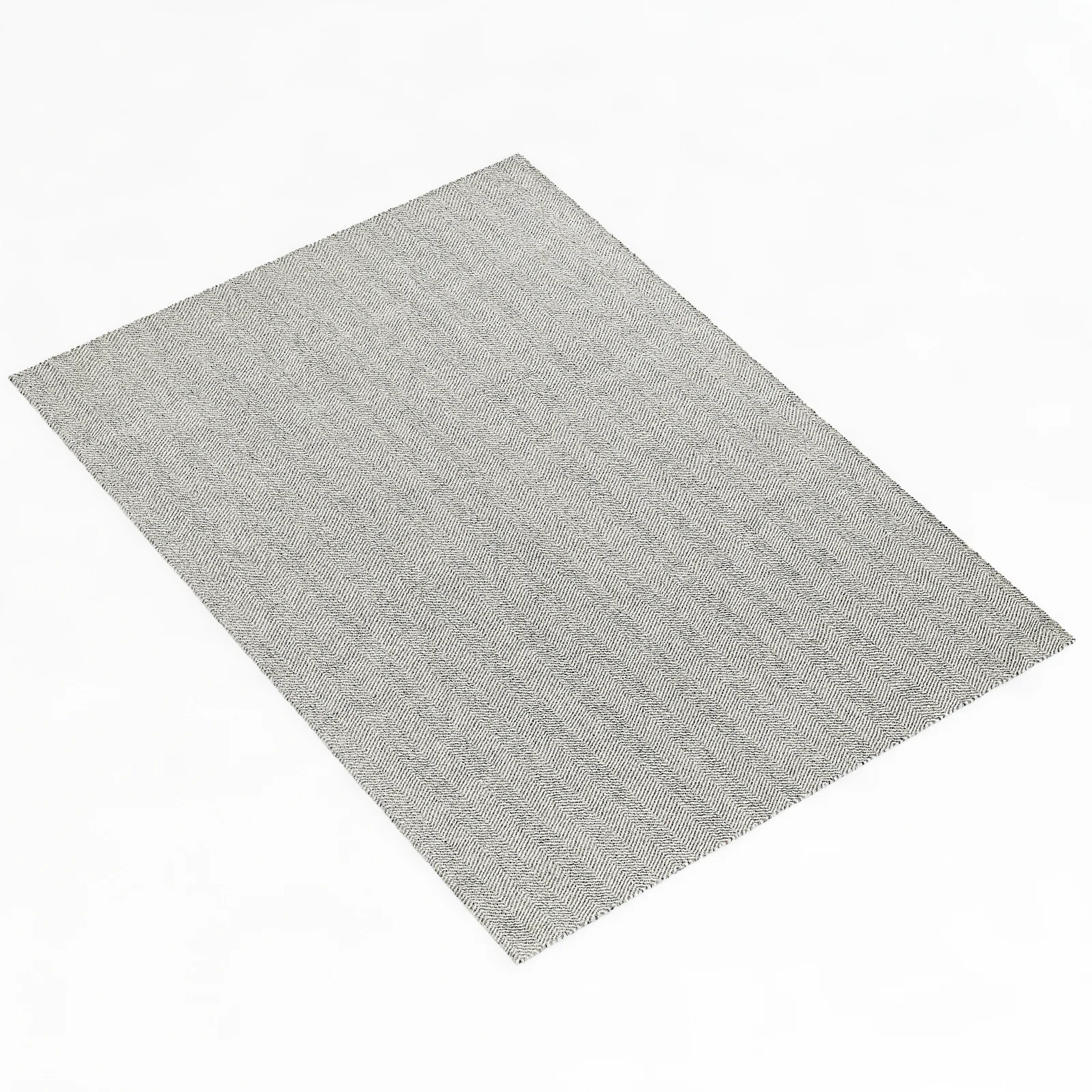 Restoration Hardware Ceta Rug Silver — 3D model preview 6