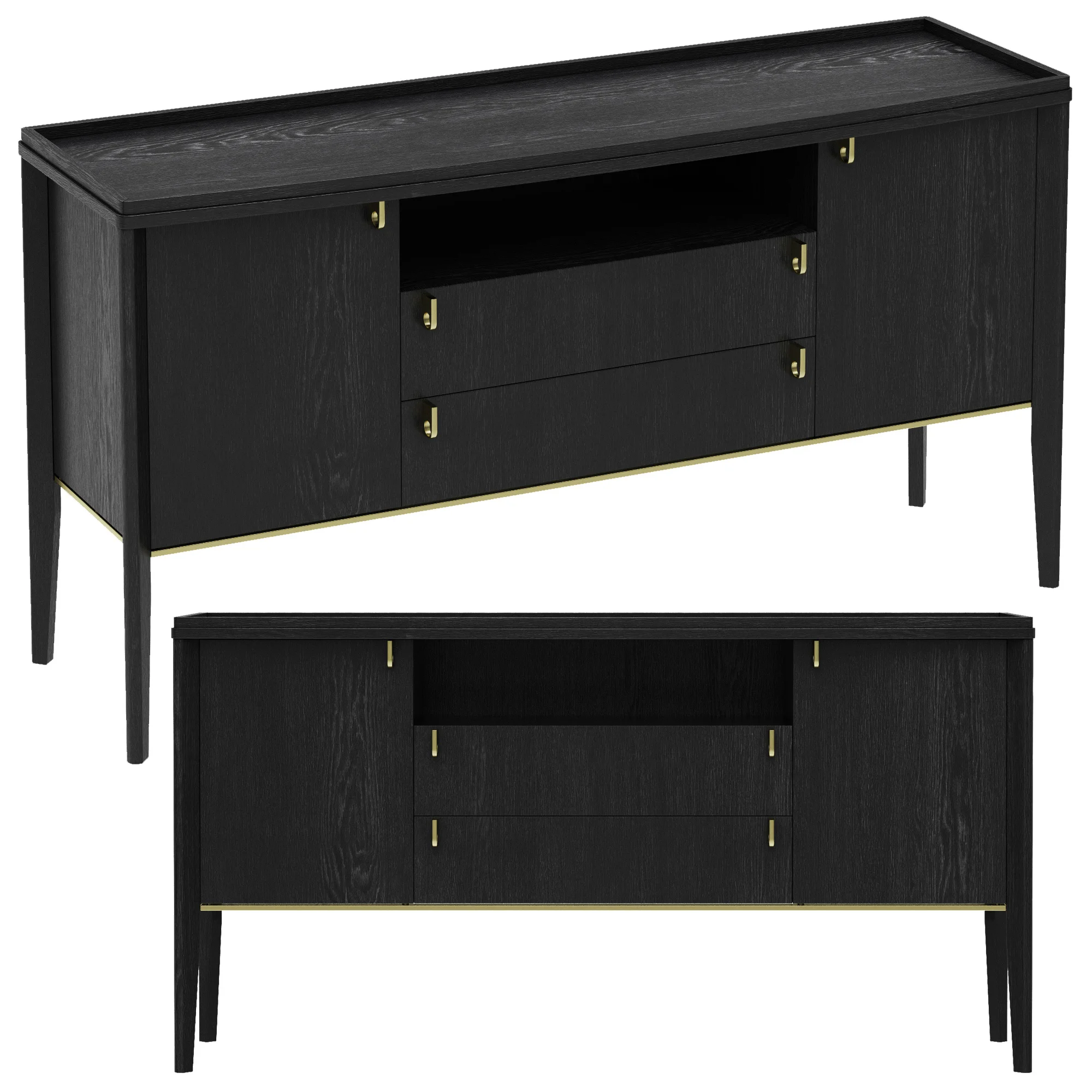Dantone Home New Classic Drawer 2 — 3D model preview 2