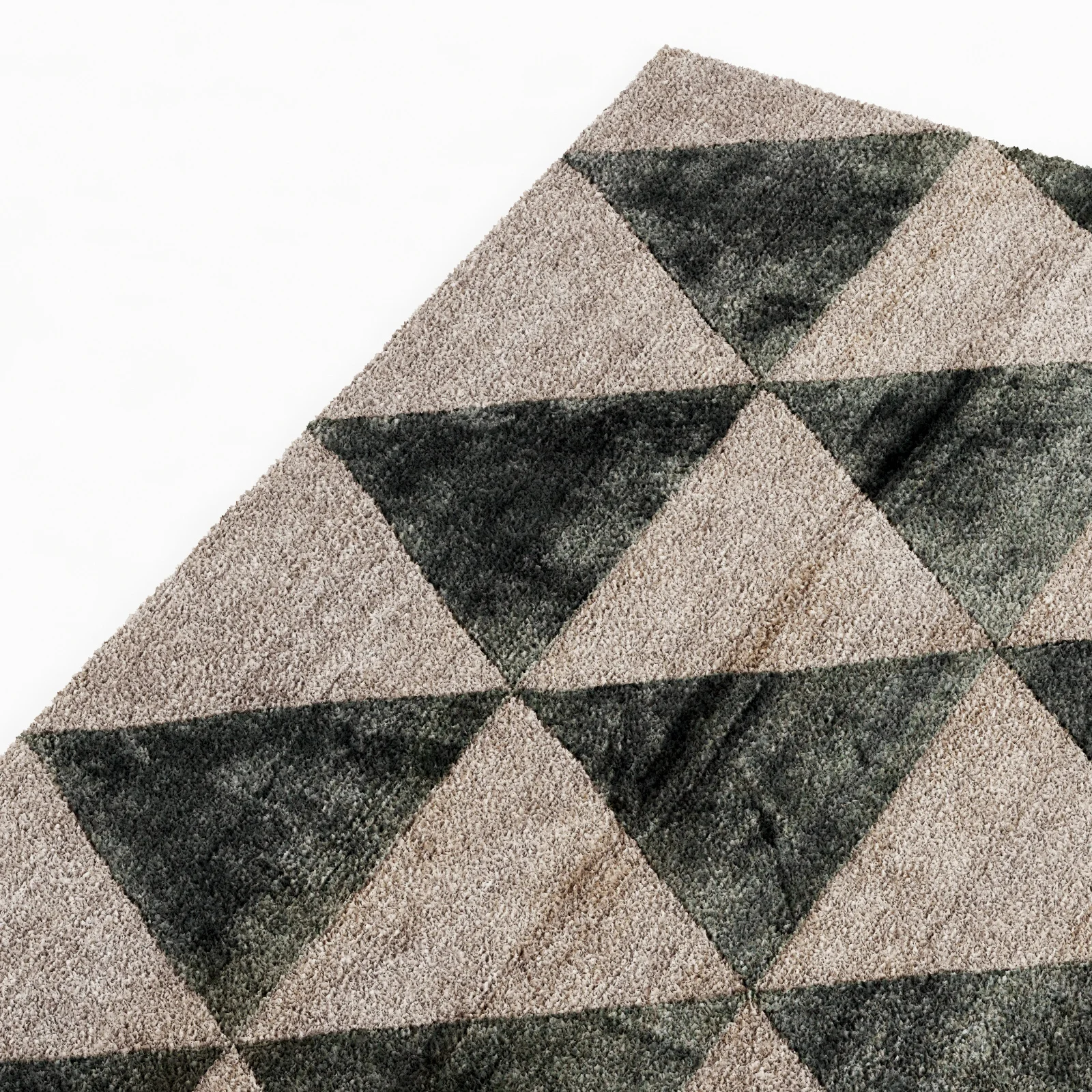 Baxter FIFTIES TRIANGLE RUG — 3D model preview 5