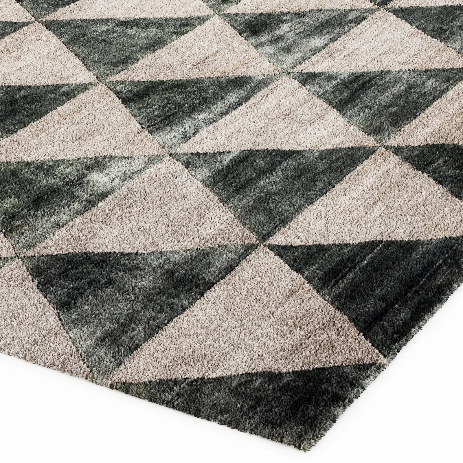 Baxter FIFTIES TRIANGLE RUG — 3D model preview 7