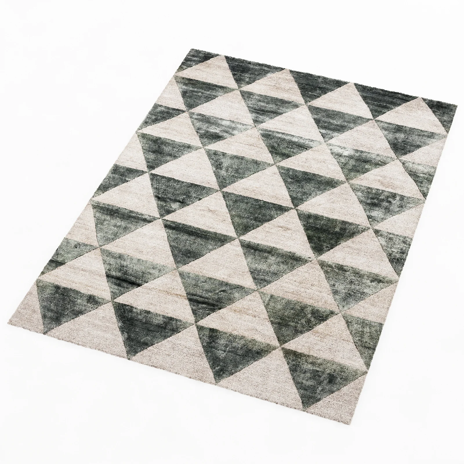 Baxter FIFTIES TRIANGLE RUG — 3D model preview 8
