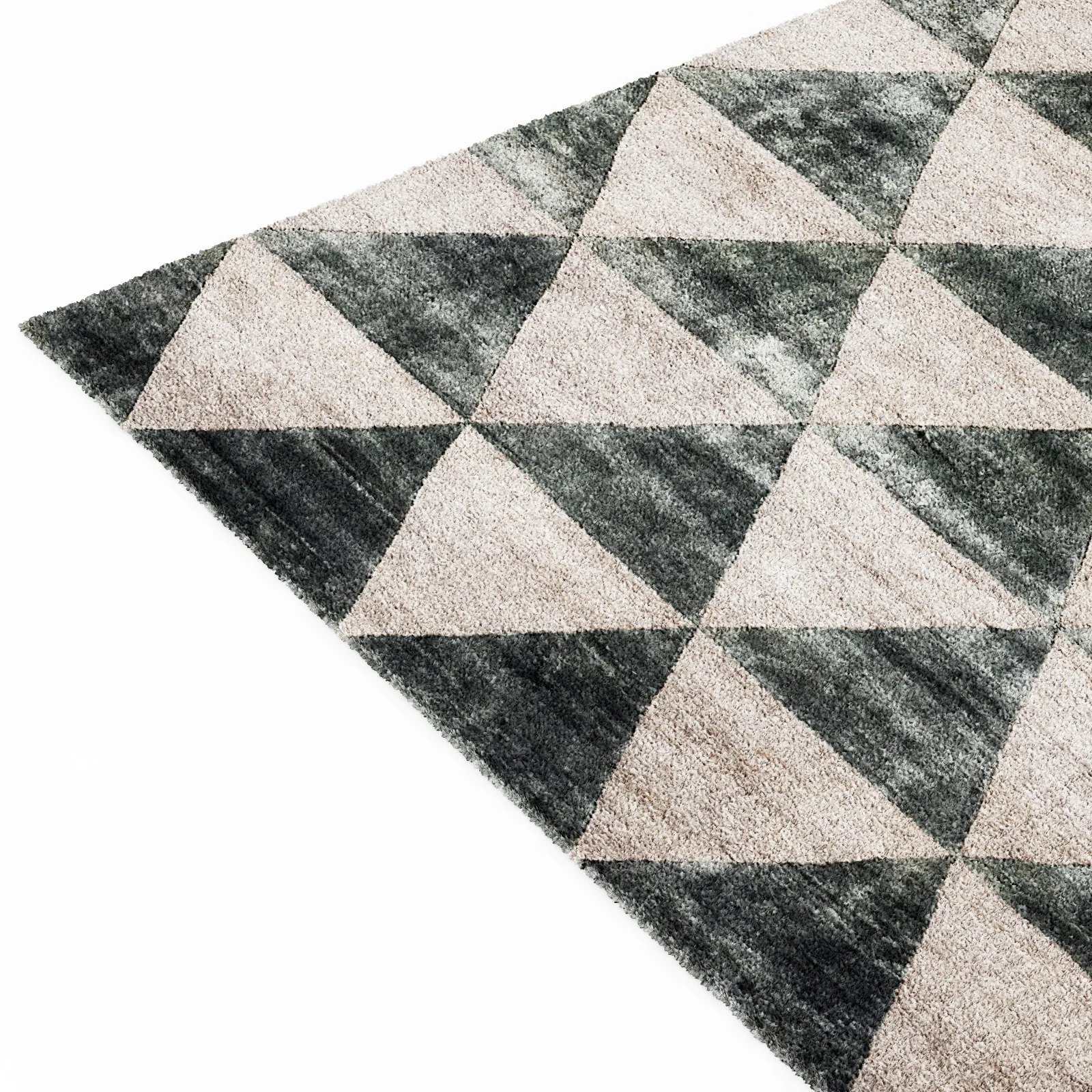Baxter FIFTIES TRIANGLE RUG — 3D model preview 9