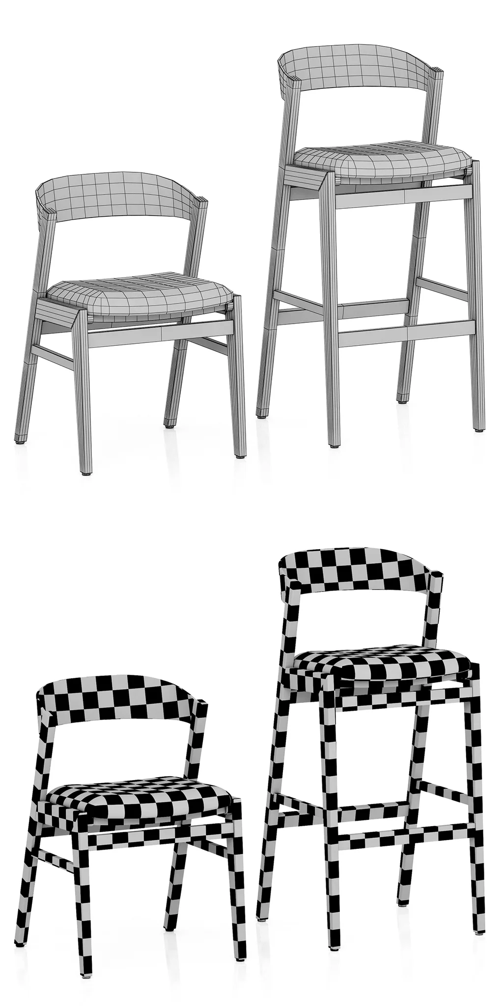 Restoration Hardware Anders Fabric — 3D model preview 8