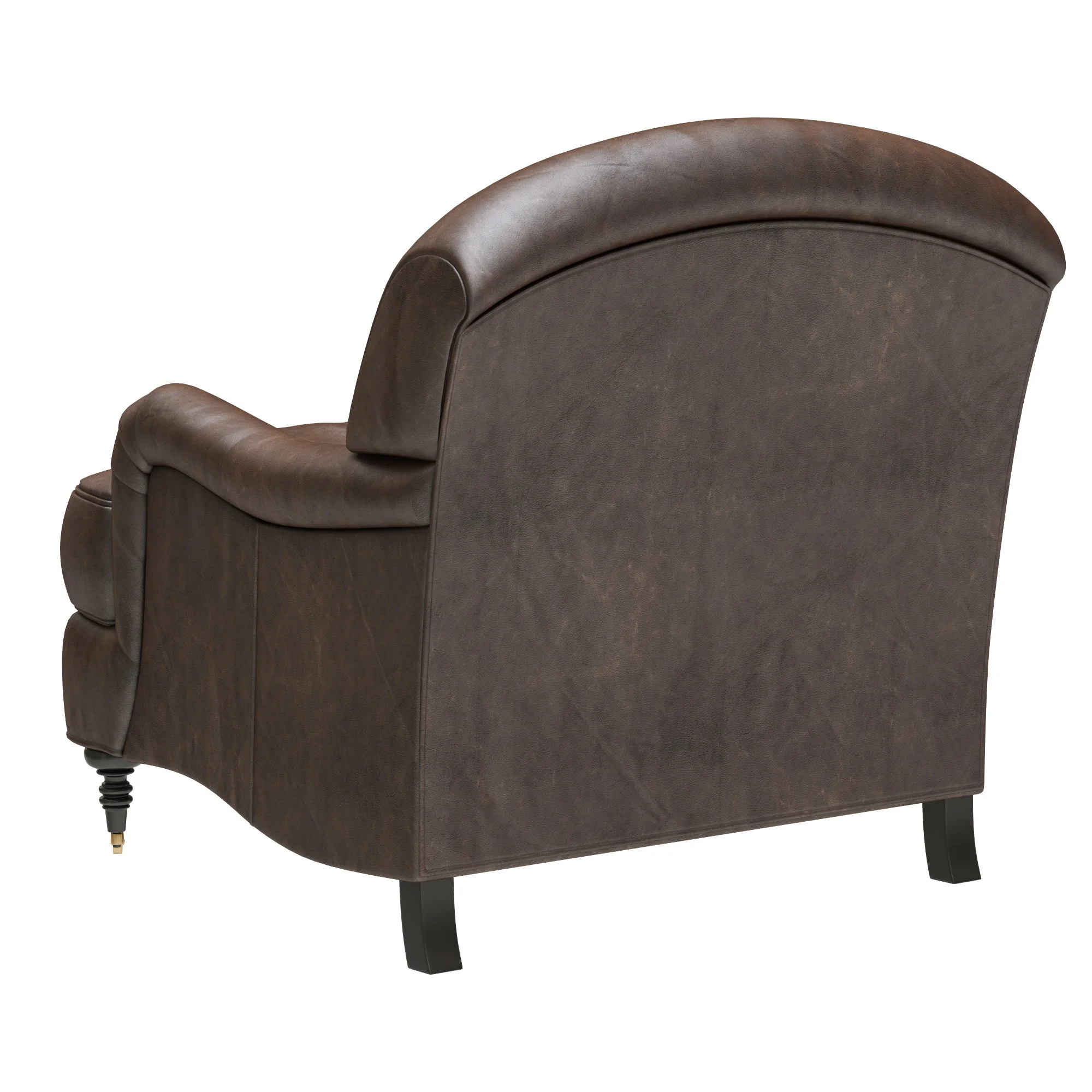 Loft Concept Charming Royal Seat Brown — 3D model preview 5