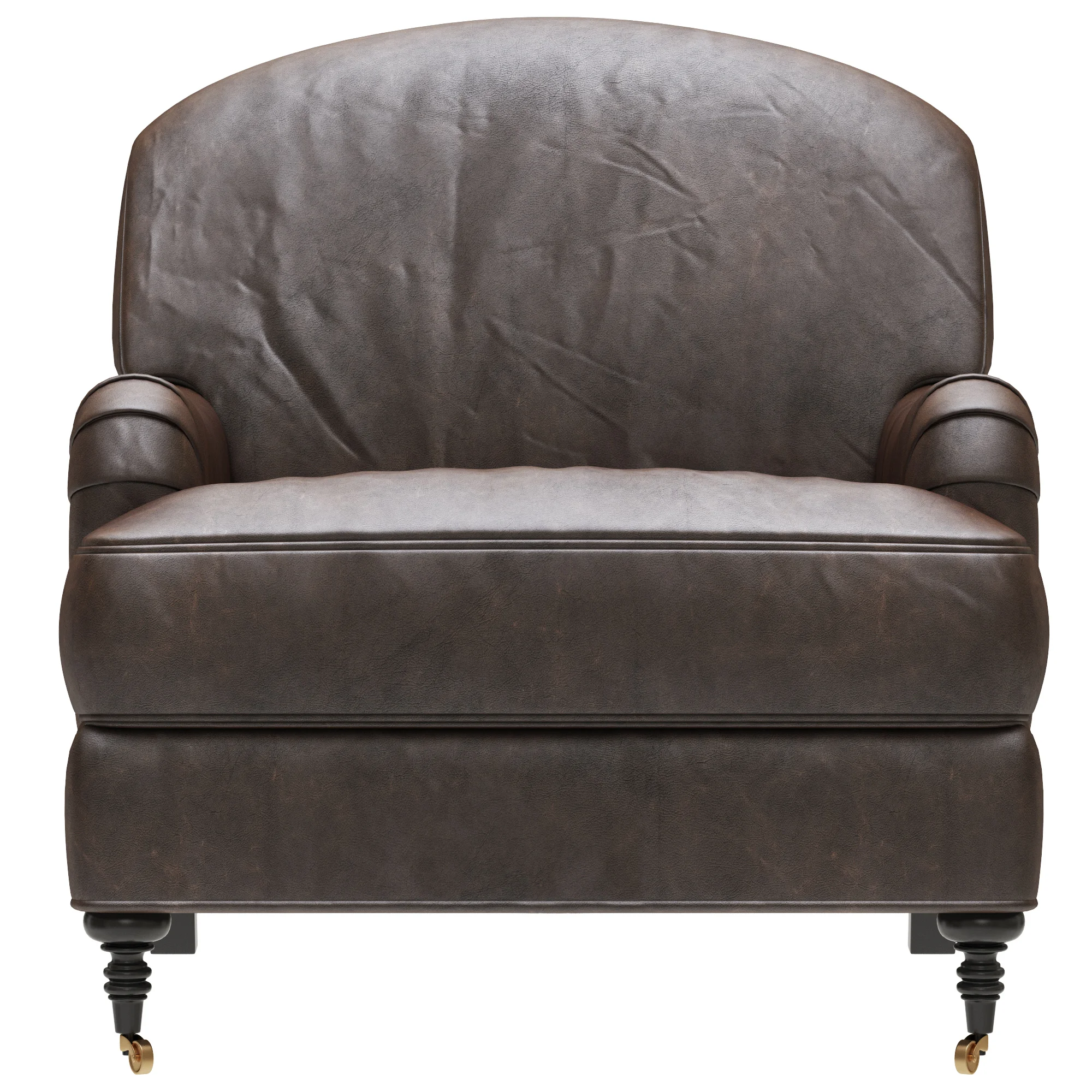 Loft Concept Charming Royal Seat Brown — 3D model preview 7