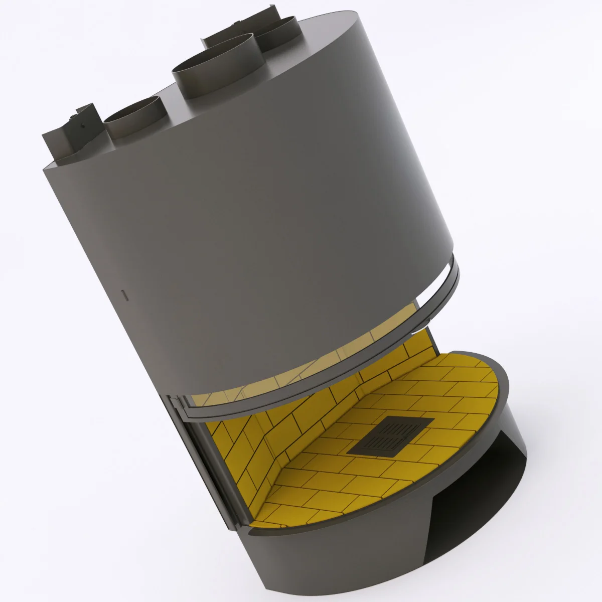 Totem Panoramique Grand — 3D model preview 4