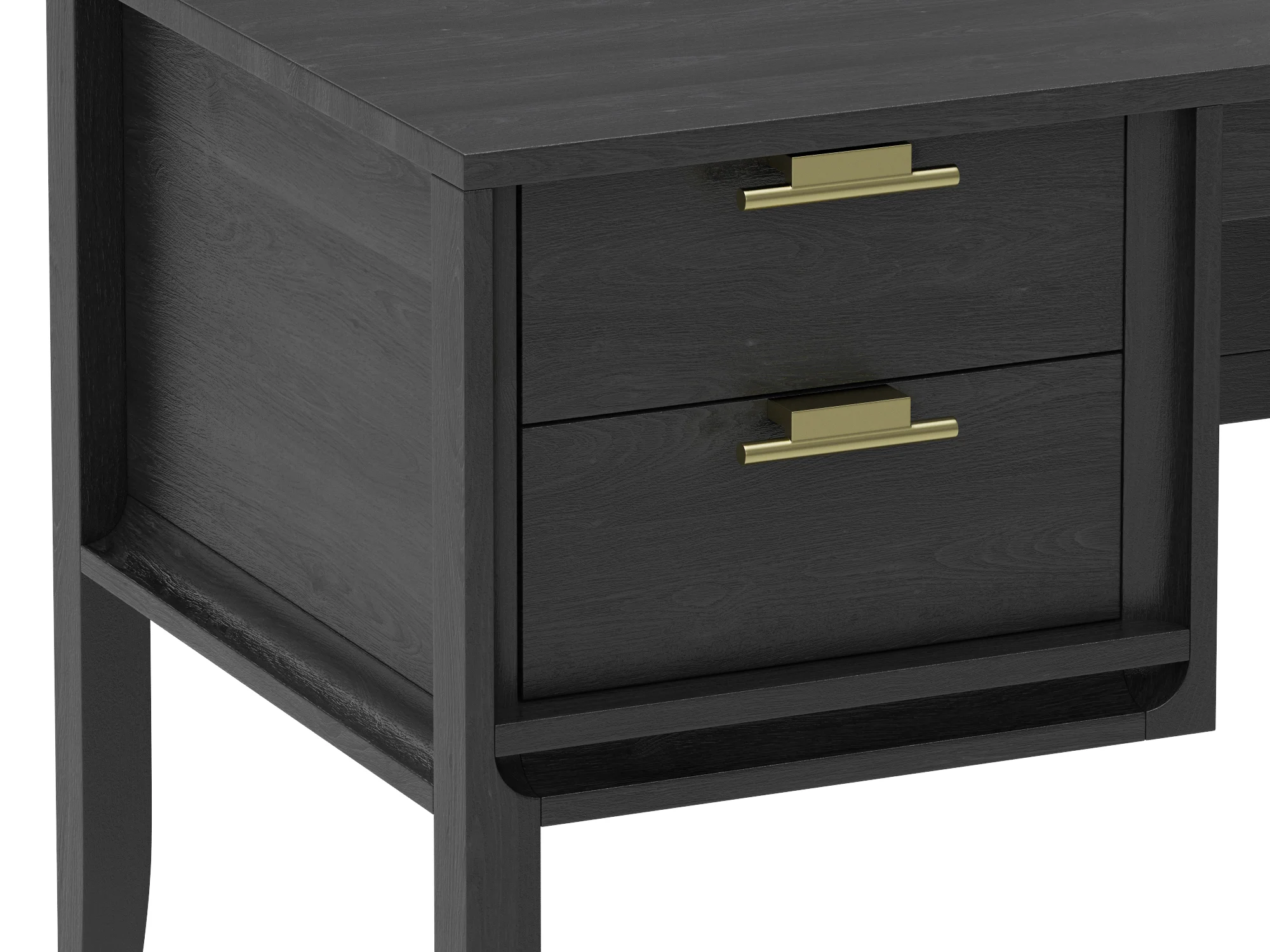 Dantone Home City Desk Small — 3D model preview 4