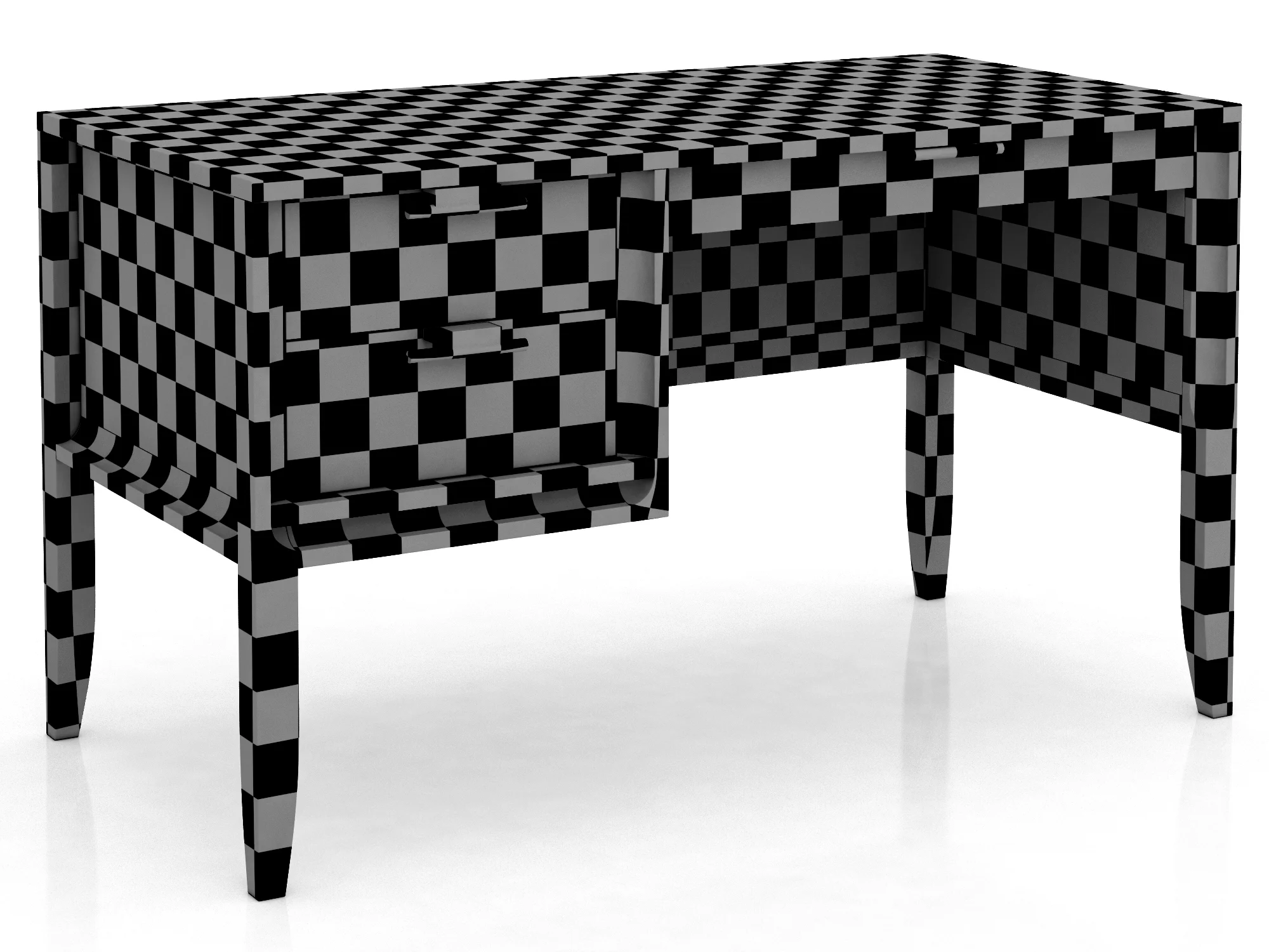 Dantone Home City Desk Small — 3D model preview 10