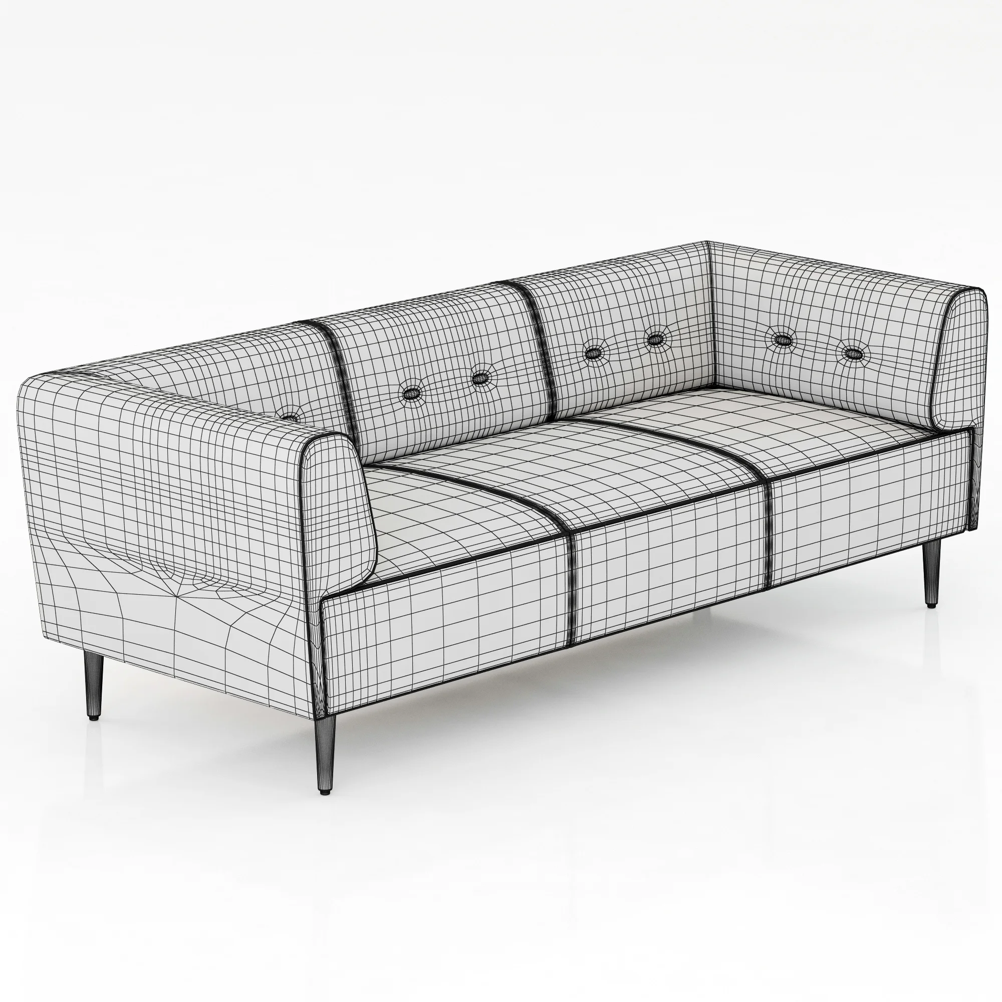 BoConcept Philly Sofa — 3D model preview 6