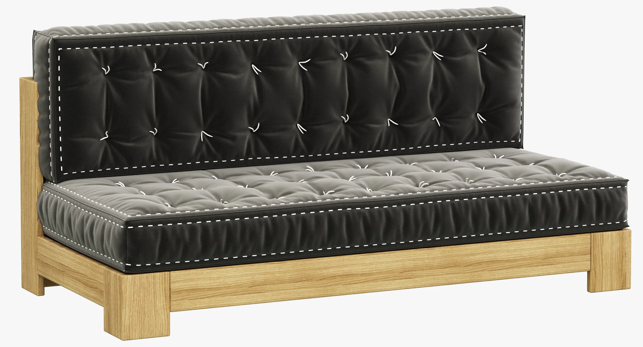 RH Teen Callum Loveseat — 3D model preview 1