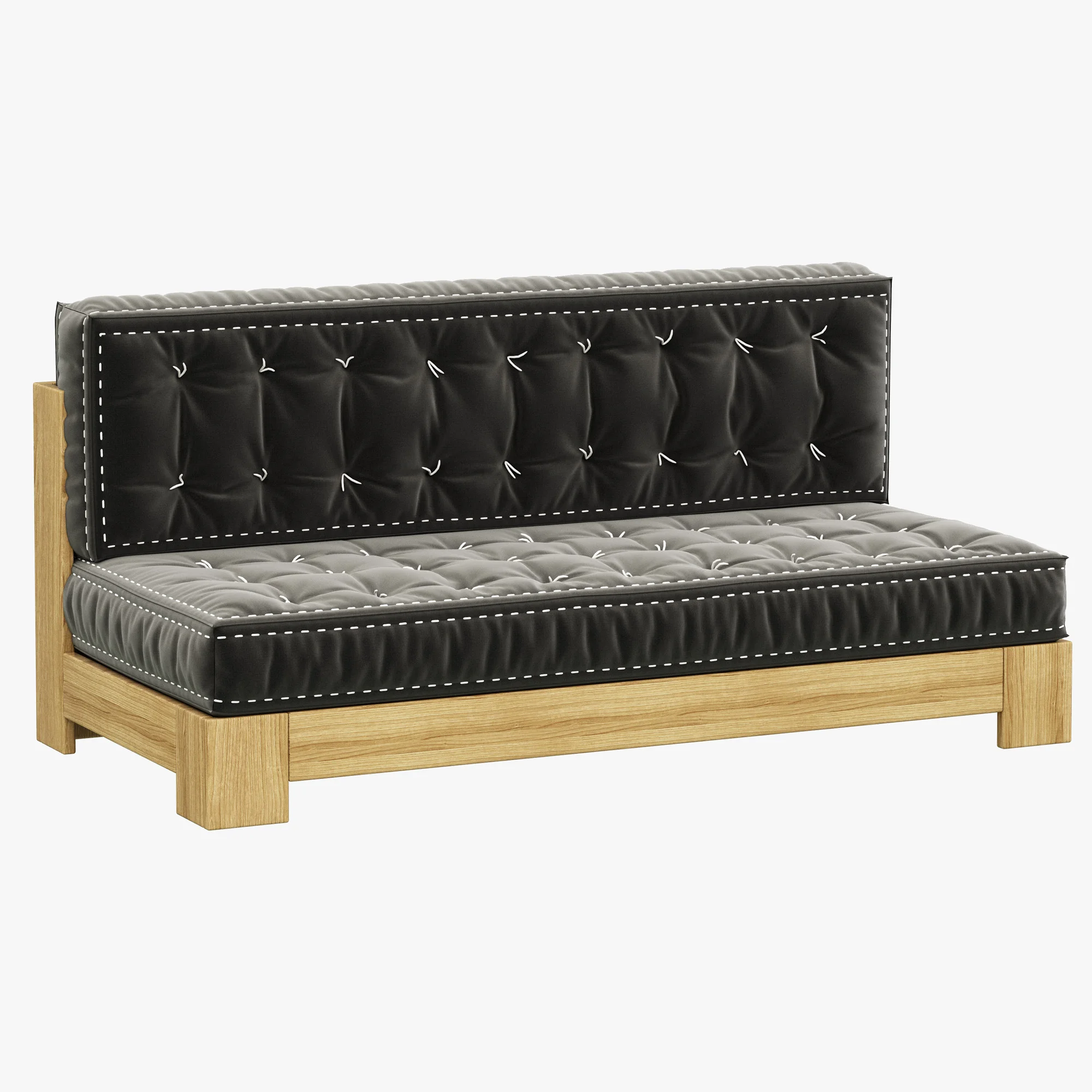 RH Teen Callum Loveseat — 3D model preview 2