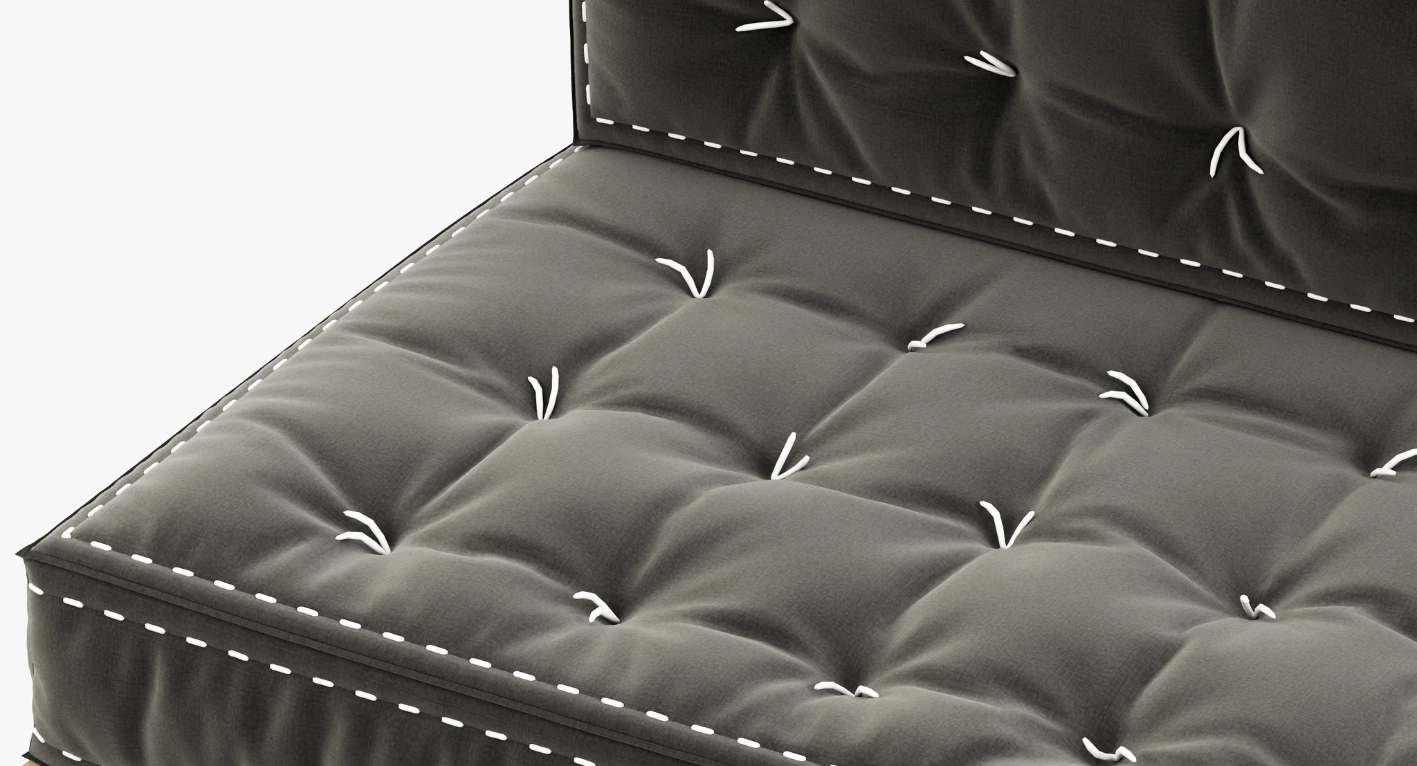 RH Teen Callum Loveseat — 3D model preview 5