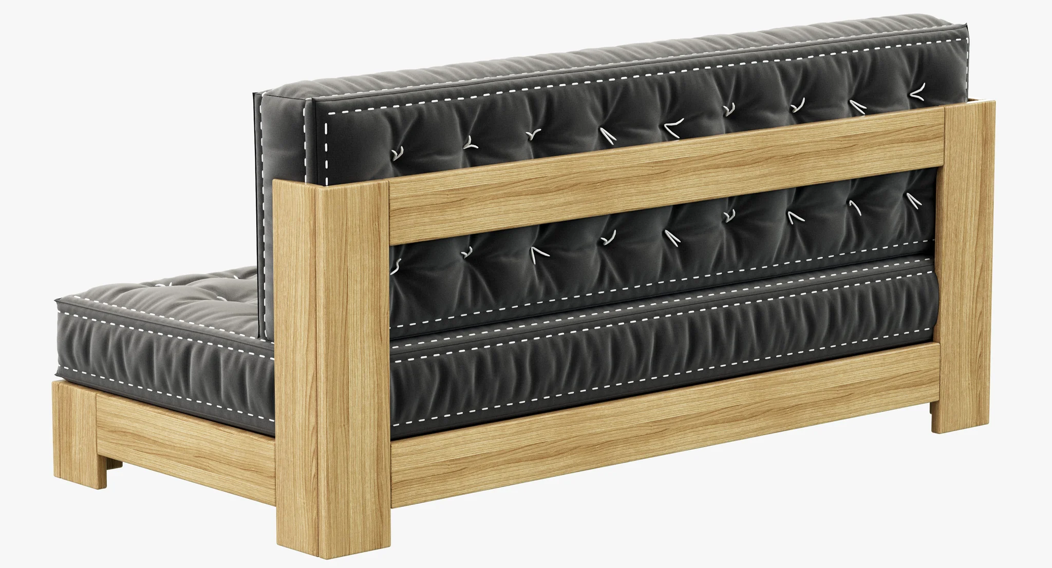 RH Teen Callum Loveseat — 3D model preview 6