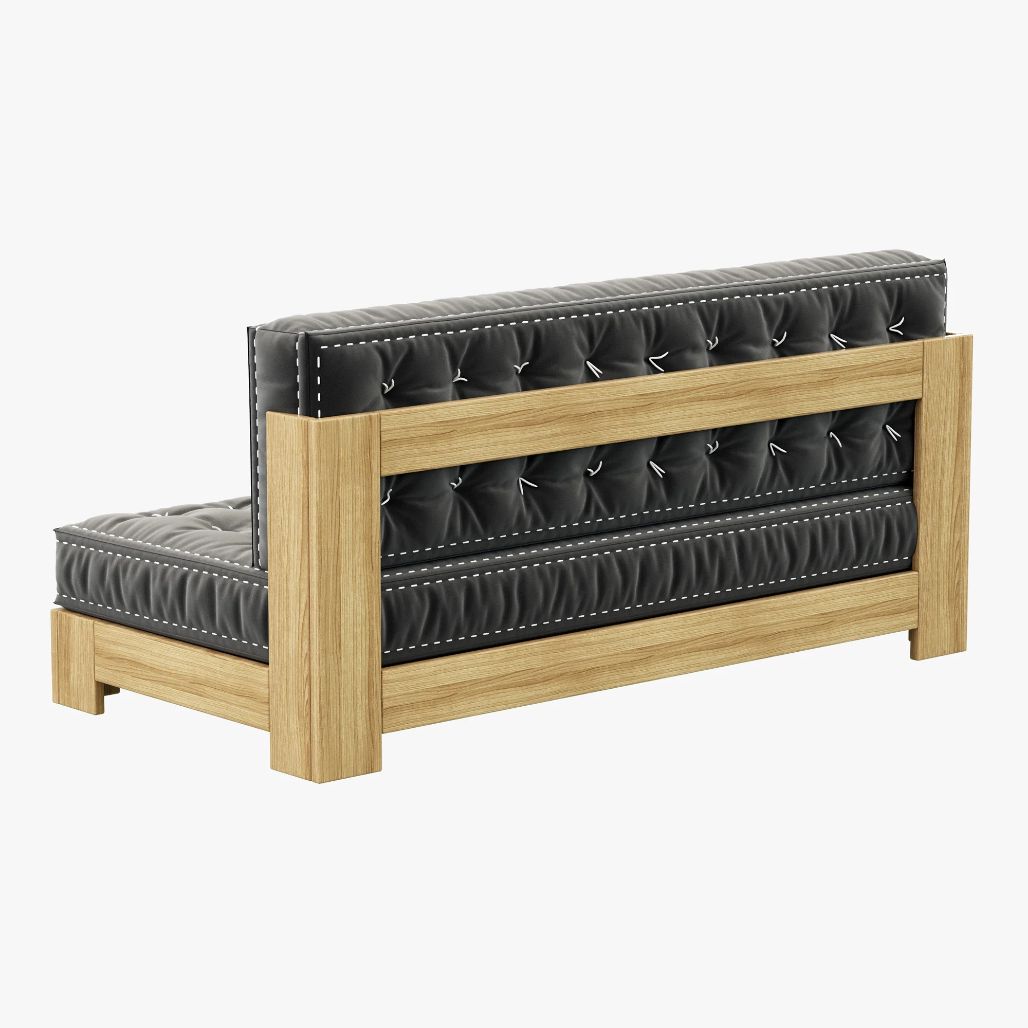 RH Teen Callum Loveseat — 3D model preview 7