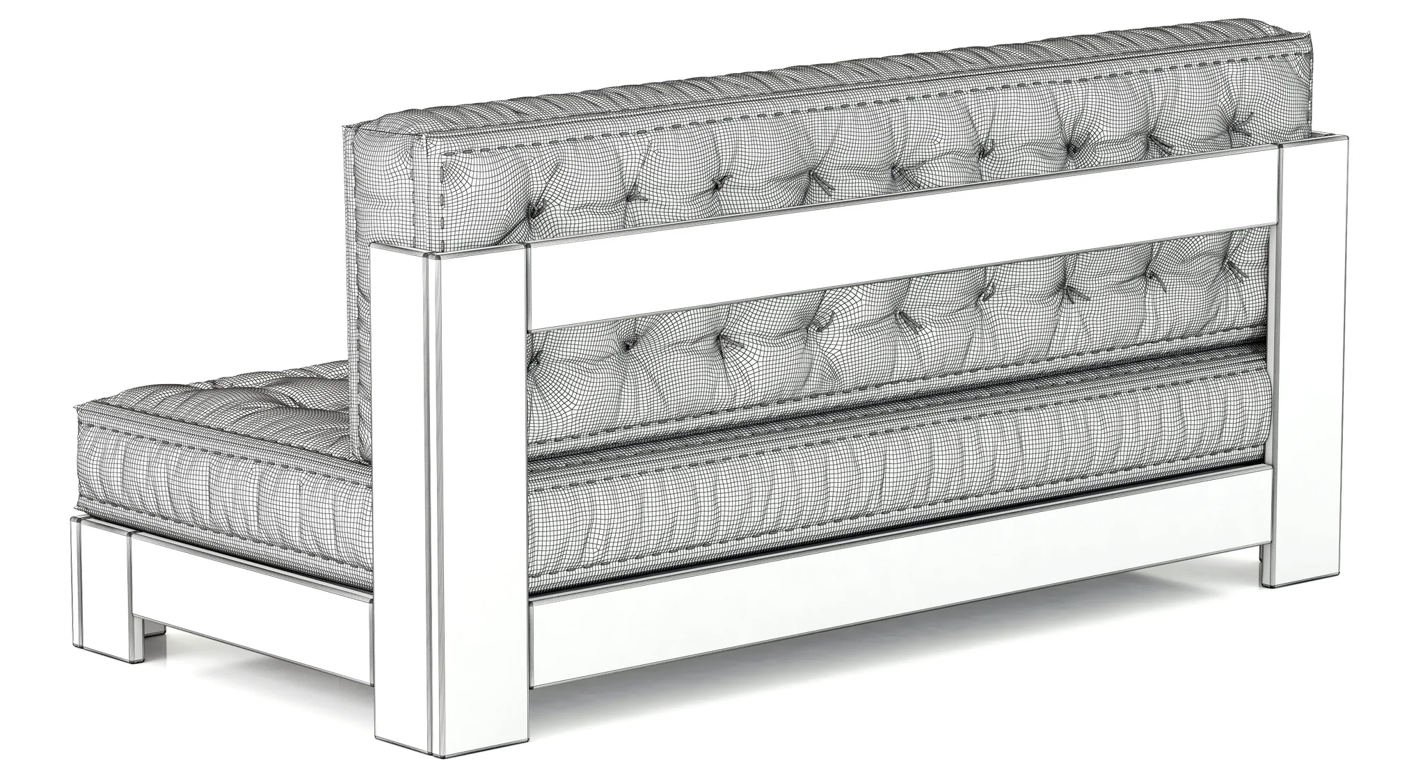 RH Teen Callum Loveseat — 3D model preview 8