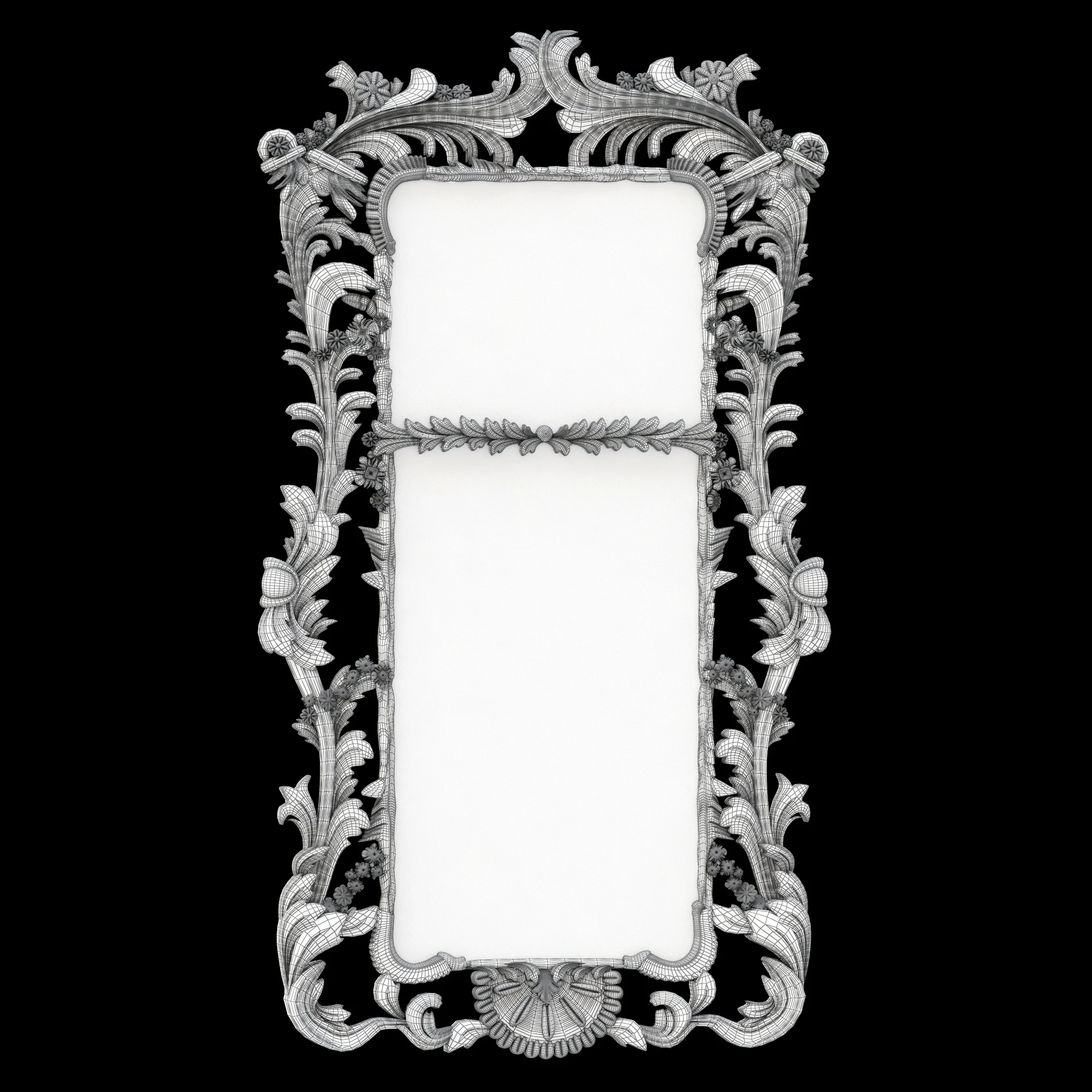 Ralph Lauren BISHOPSGATE MIRROR — 3D model preview 1