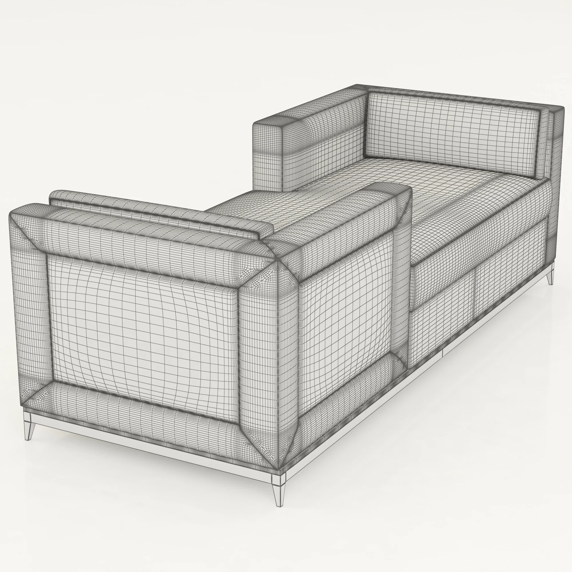 Raconteur Sofa — 3D model preview 5