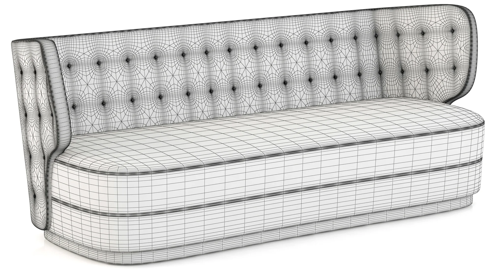 Brabbu George Sofa — 3D model preview 3