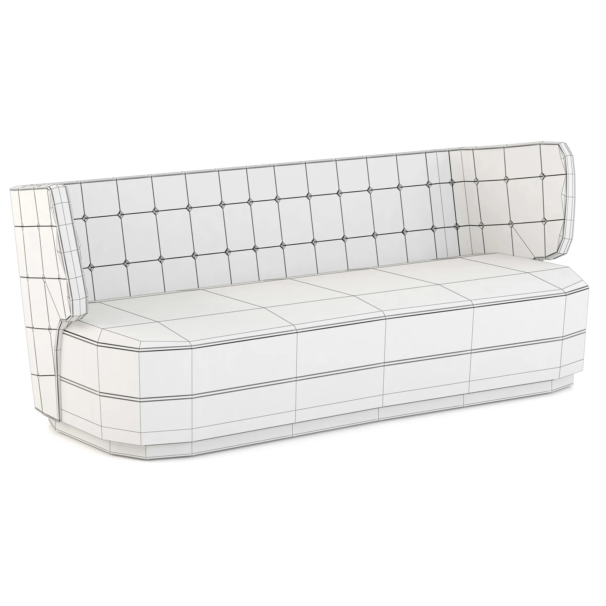 Brabbu George Sofa — 3D model preview 5