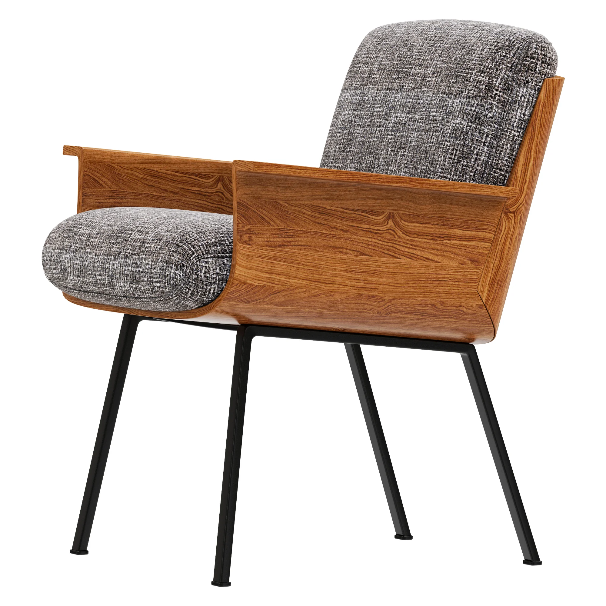 Minotti Daiki Outdoor — 3D model preview 2