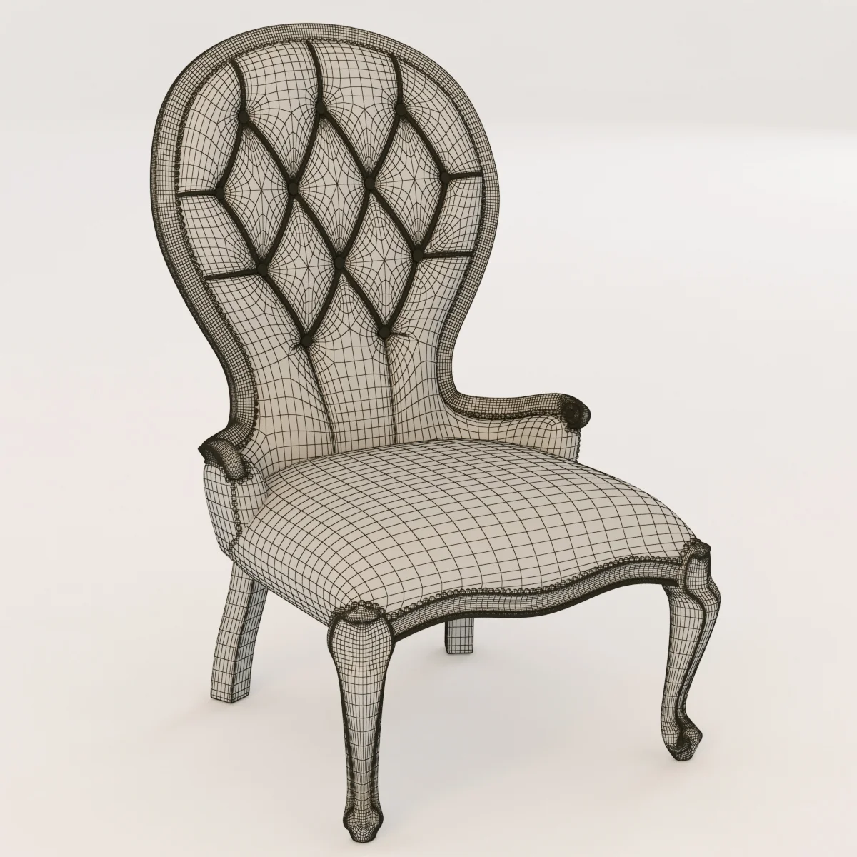 Diva Ottocento — 3D model preview 5