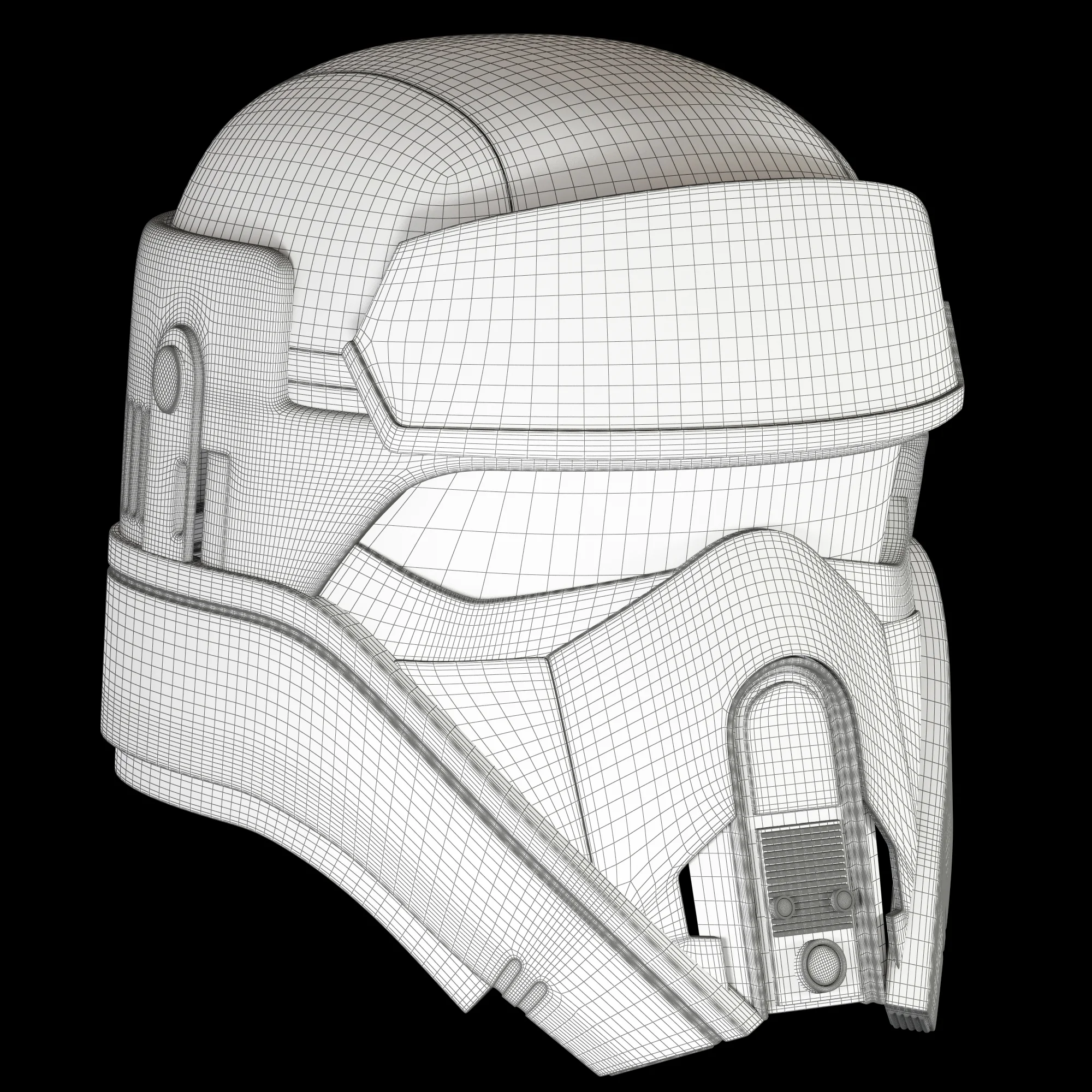 Shoretrooper Helmet — 3D model preview 10