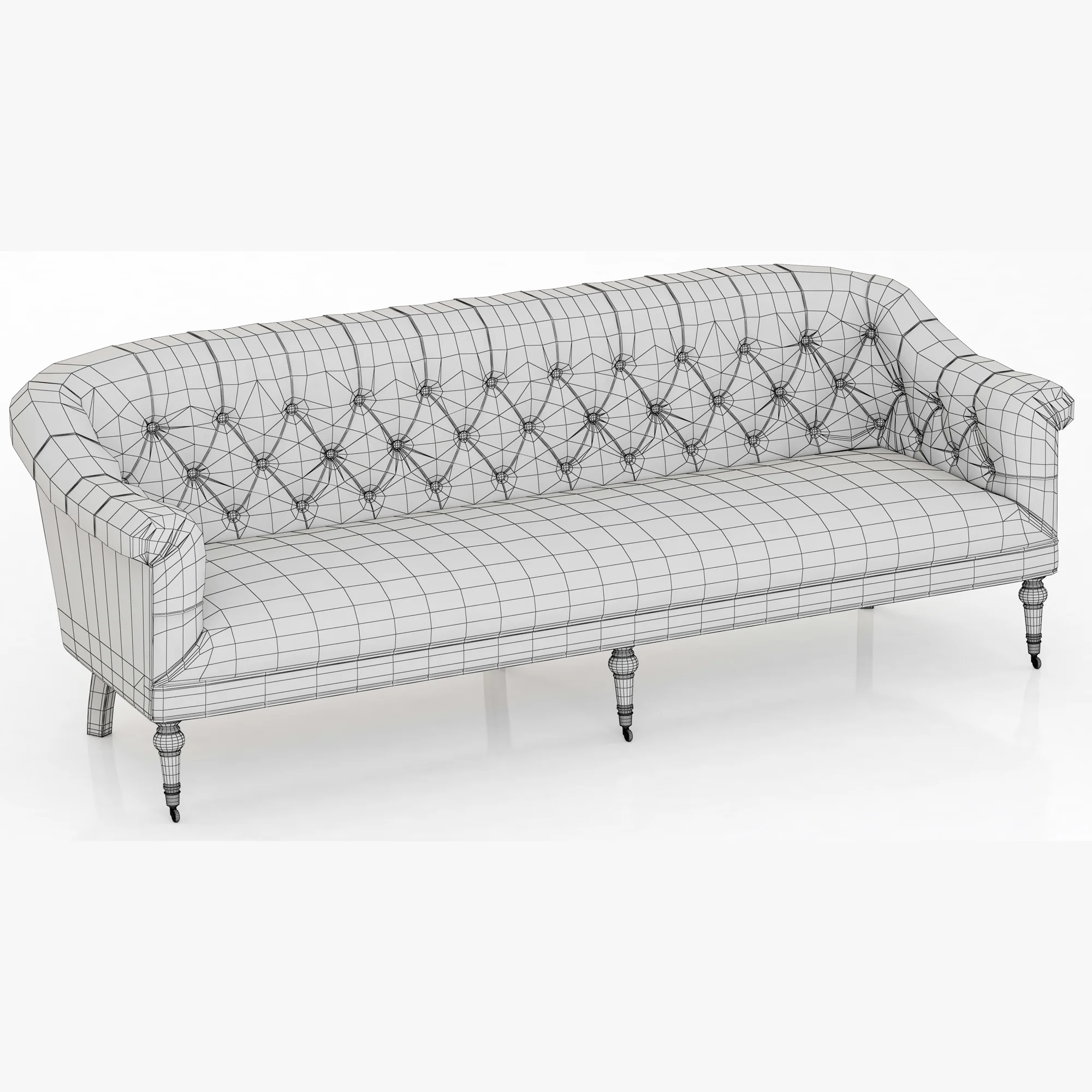 Eichholtz Sofa Bentley — 3D model preview 7