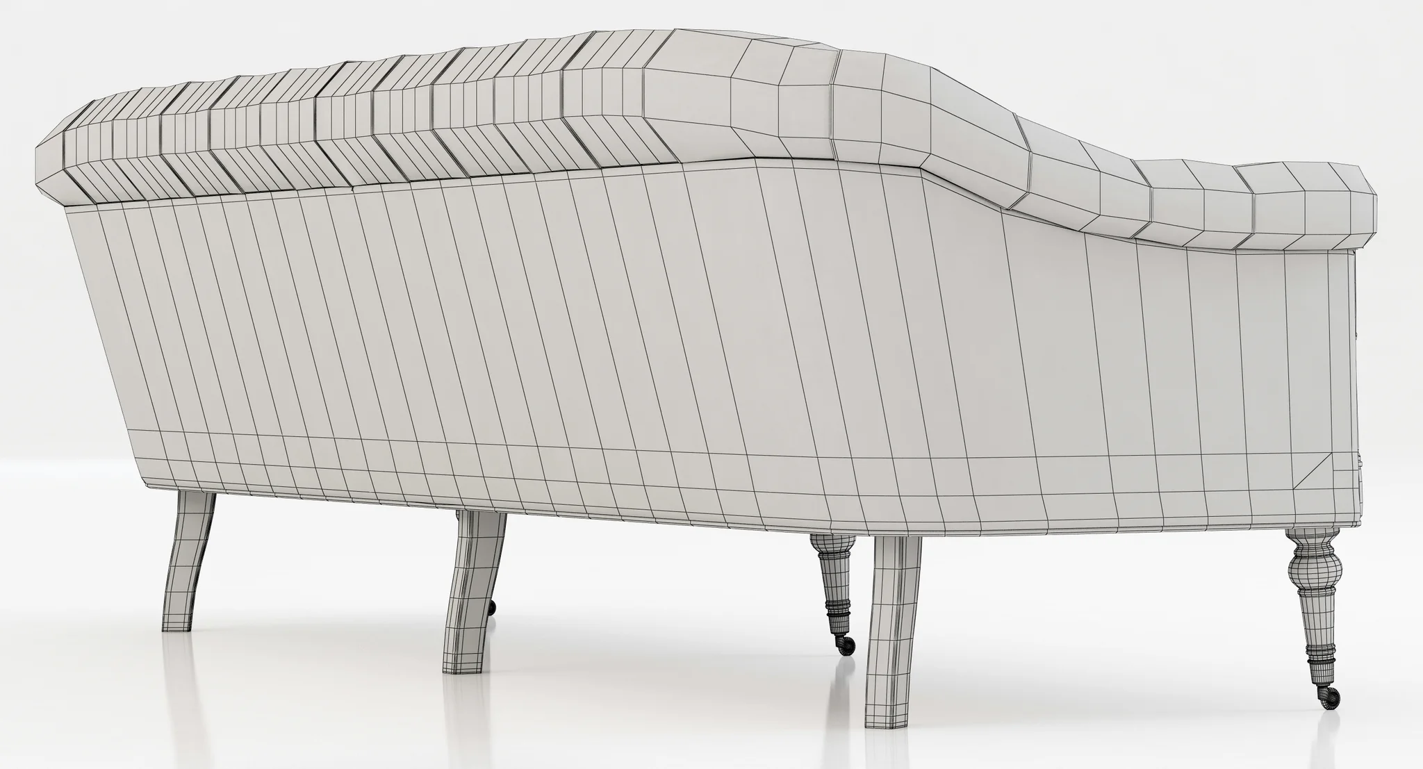 Eichholtz Sofa Bentley — 3D model preview 12