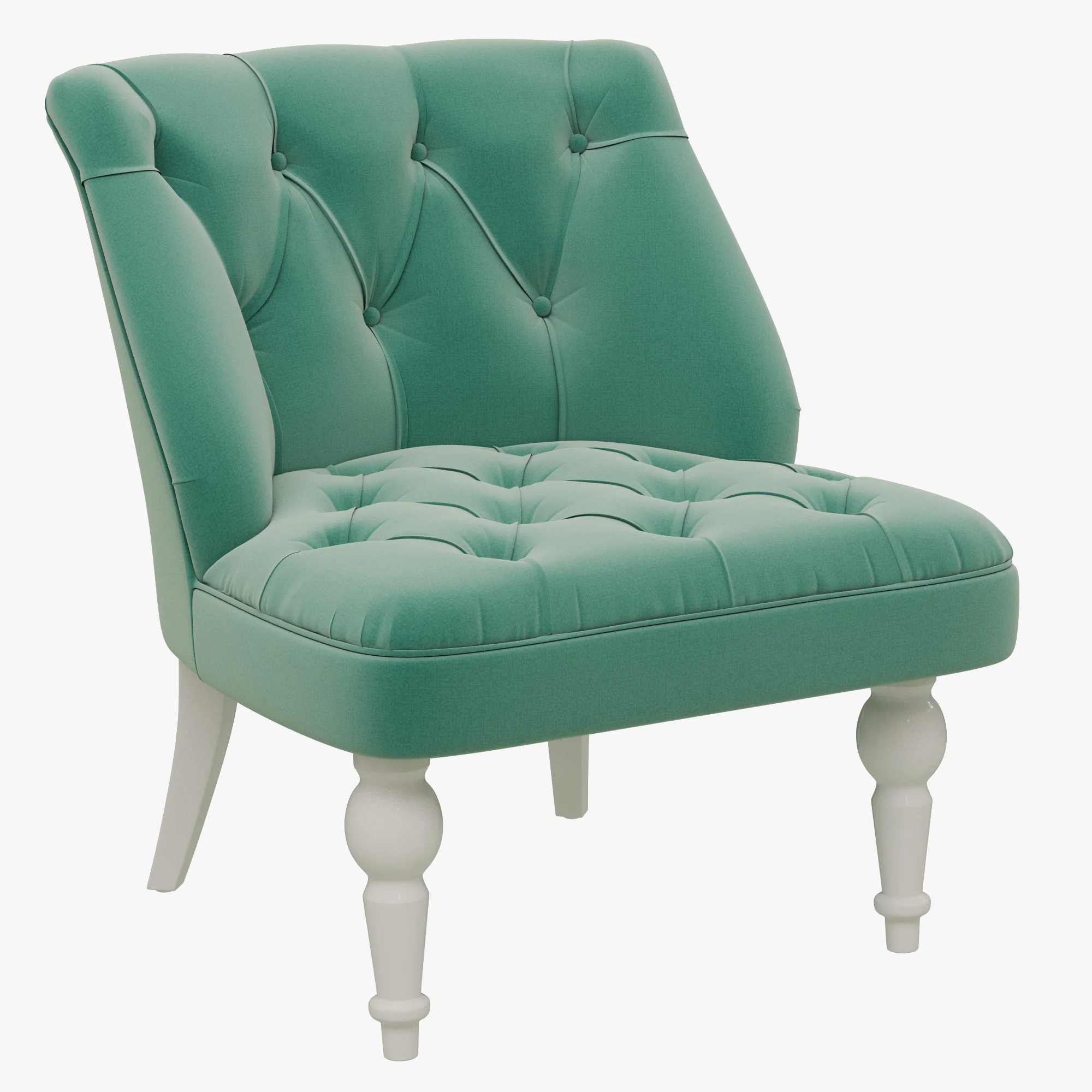 Dantone Home Edinburgh Chair — 3D model preview 1