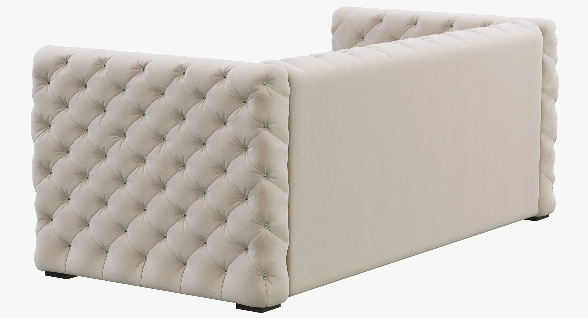 Restoration Hardware Tribeca Tufted Daybed — 3D model preview 7