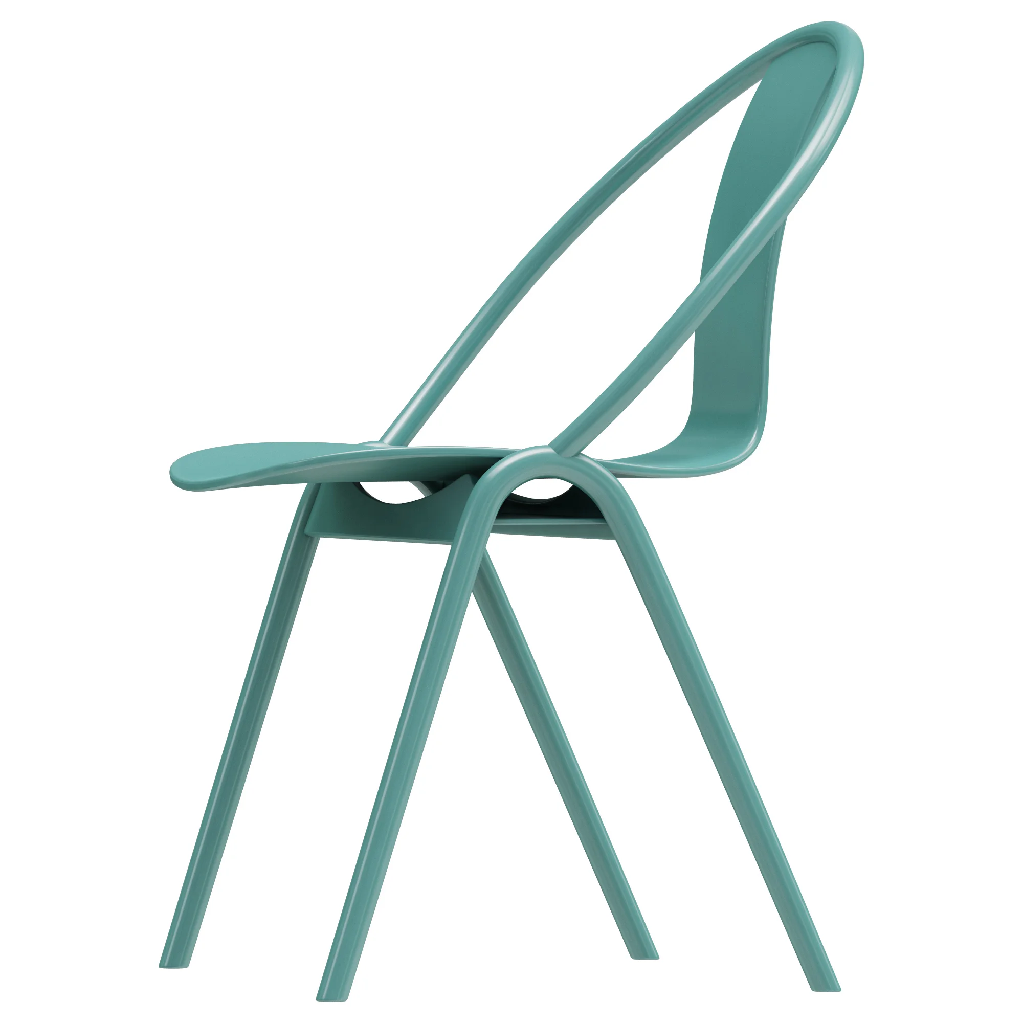 TON Again Chair — 3D model preview 4