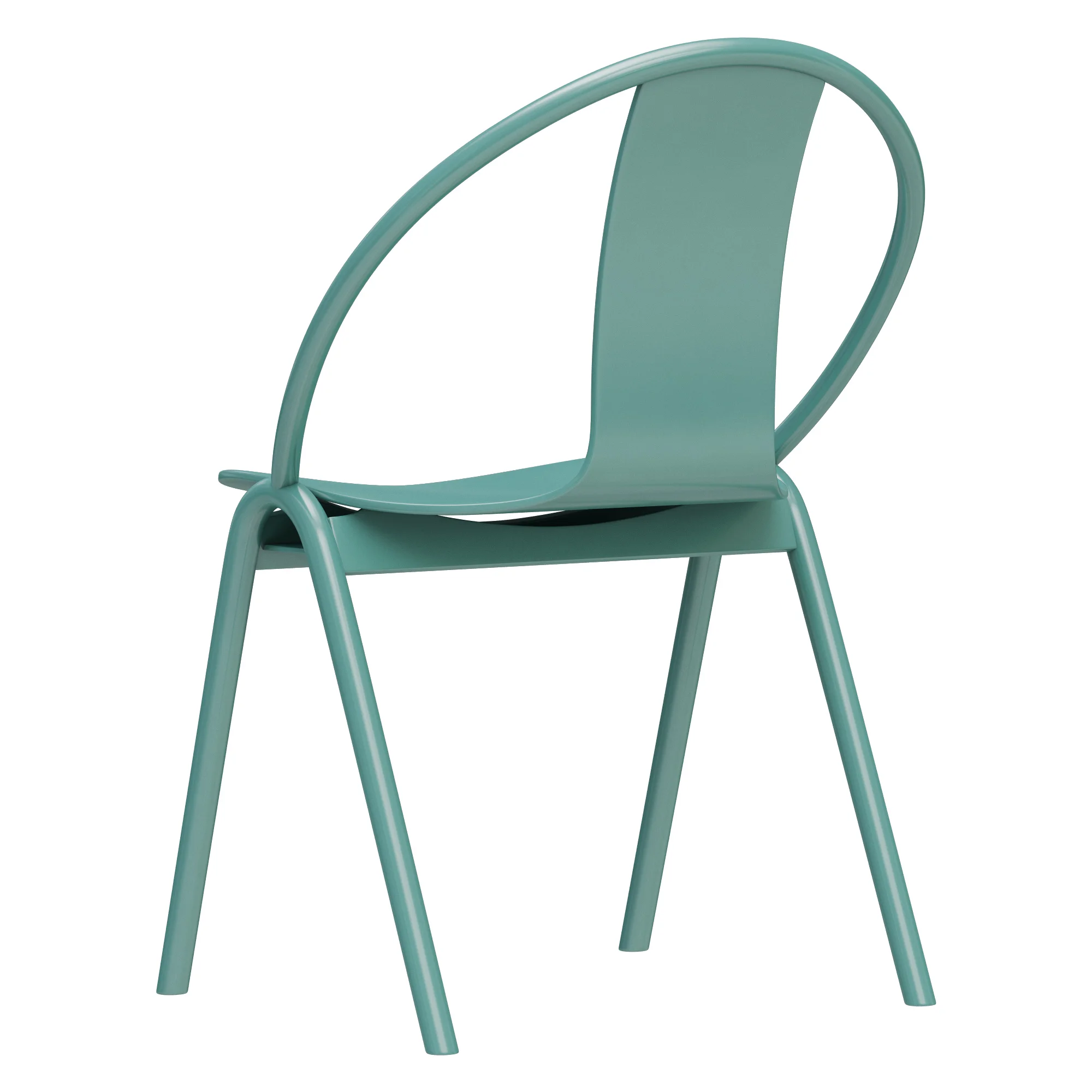 TON Again Chair — 3D model preview 6