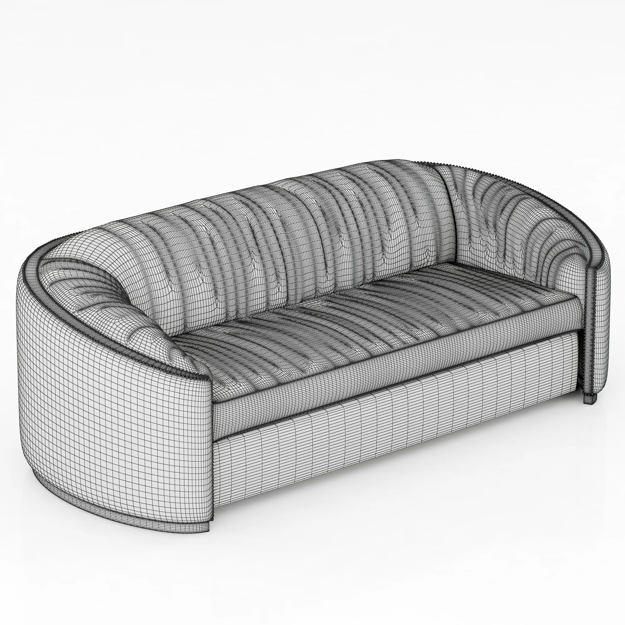 Brabbu Wales Sofa, 3D model preview 5