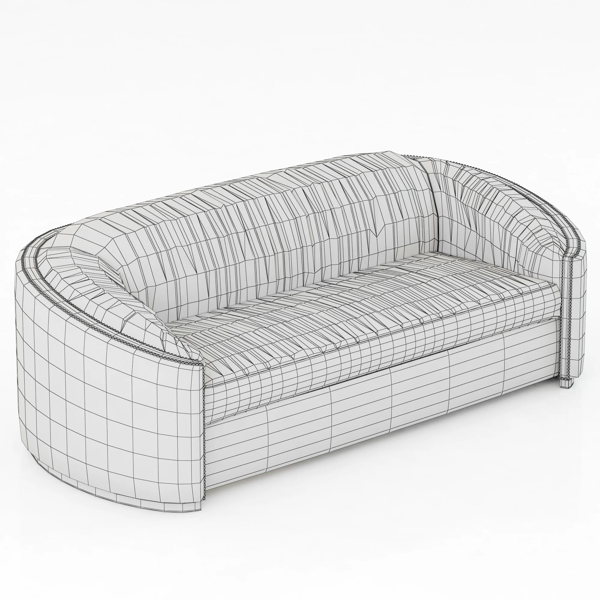 Brabbu Wales Sofa, 3D model preview 6