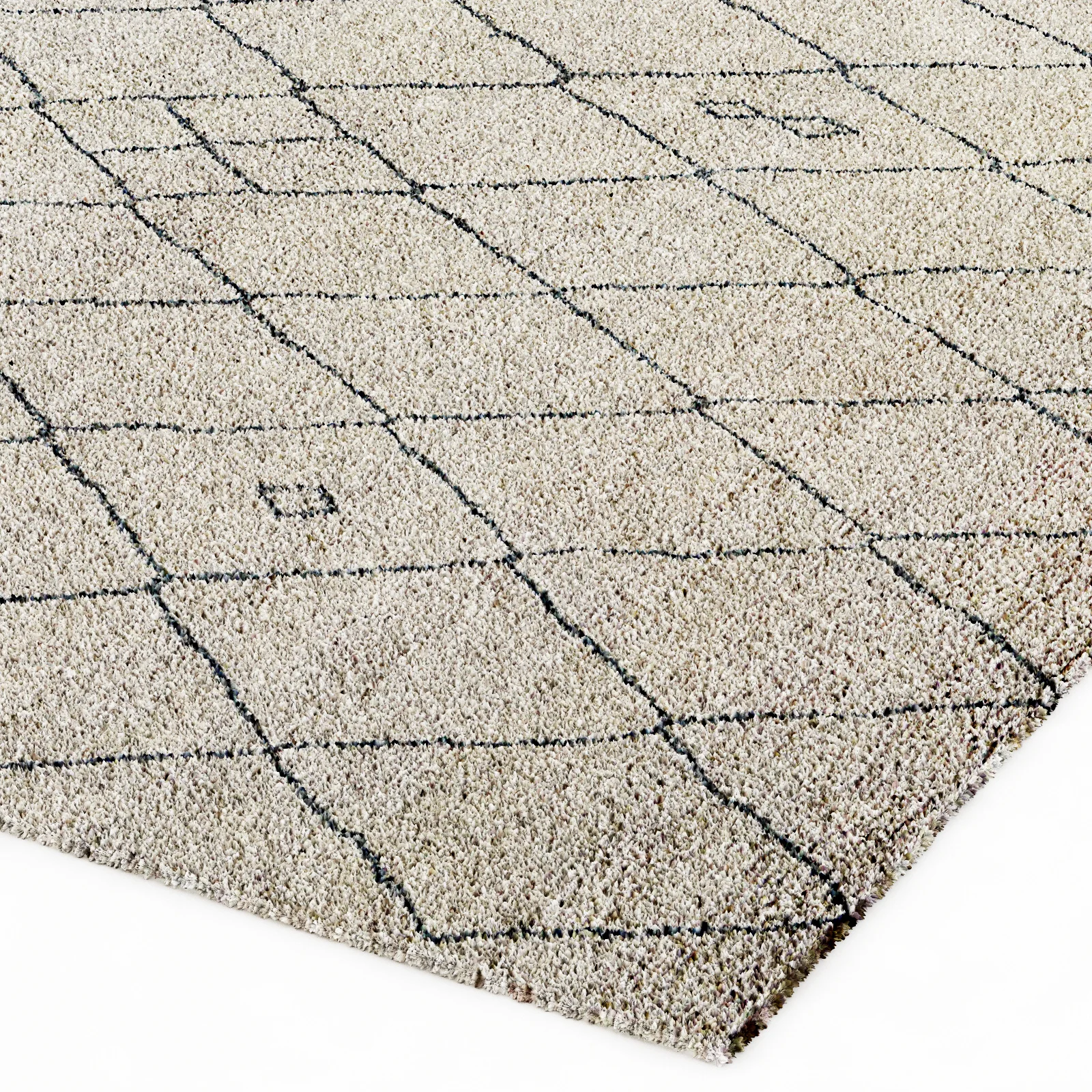 Restoration Hardware Rug — 3D model preview 7