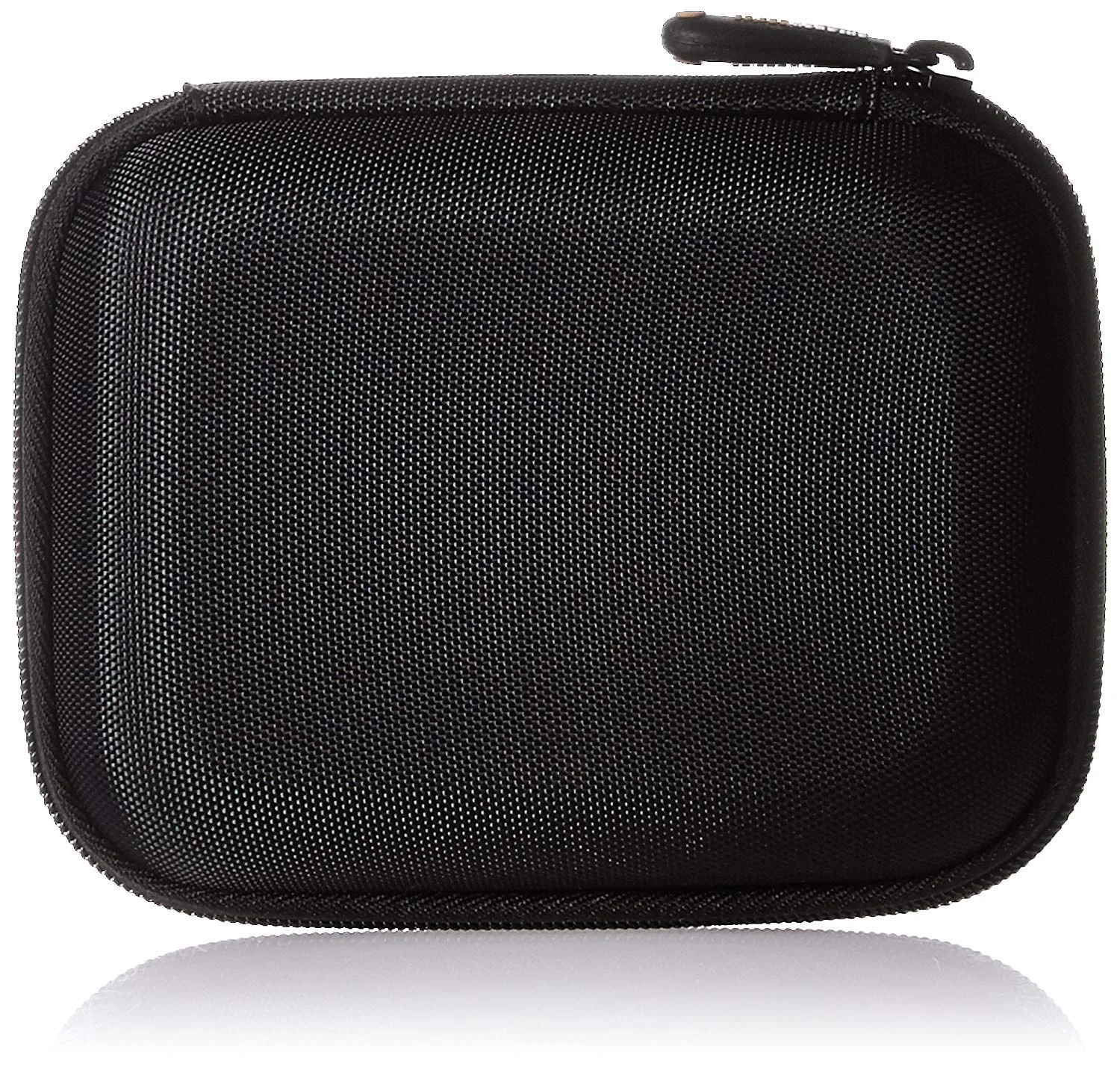 Black Hard Shell Zipper Carrying Case for Portable Hard Drive