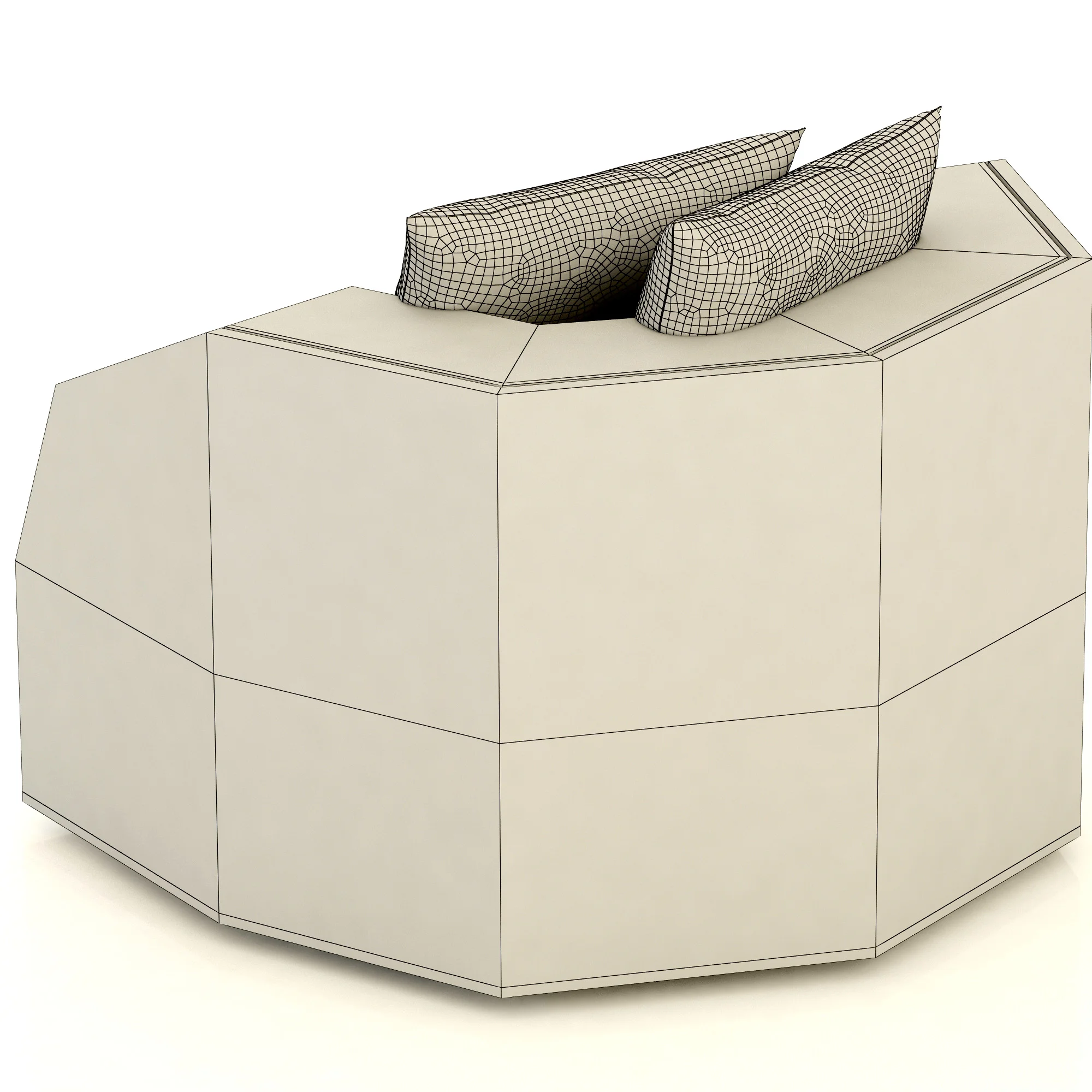Eichholtz Chair Les Palmiers — 3D model preview 8