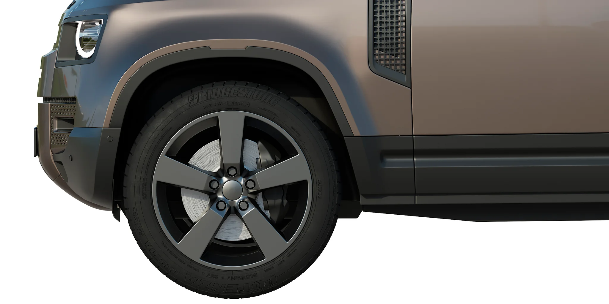 Land Rover Defender, 3D model preview 1