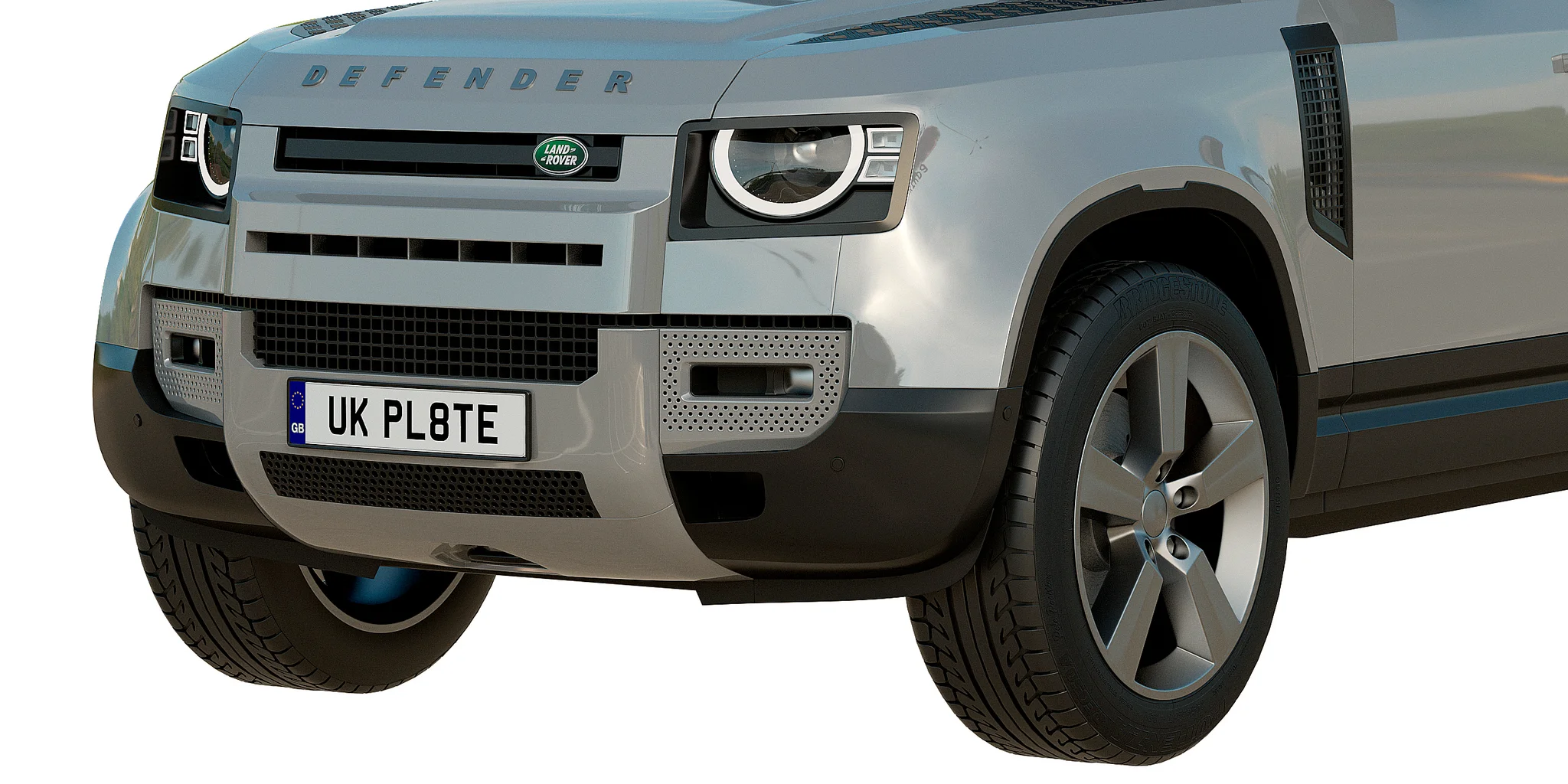 Land Rover Defender, 3D model preview 5