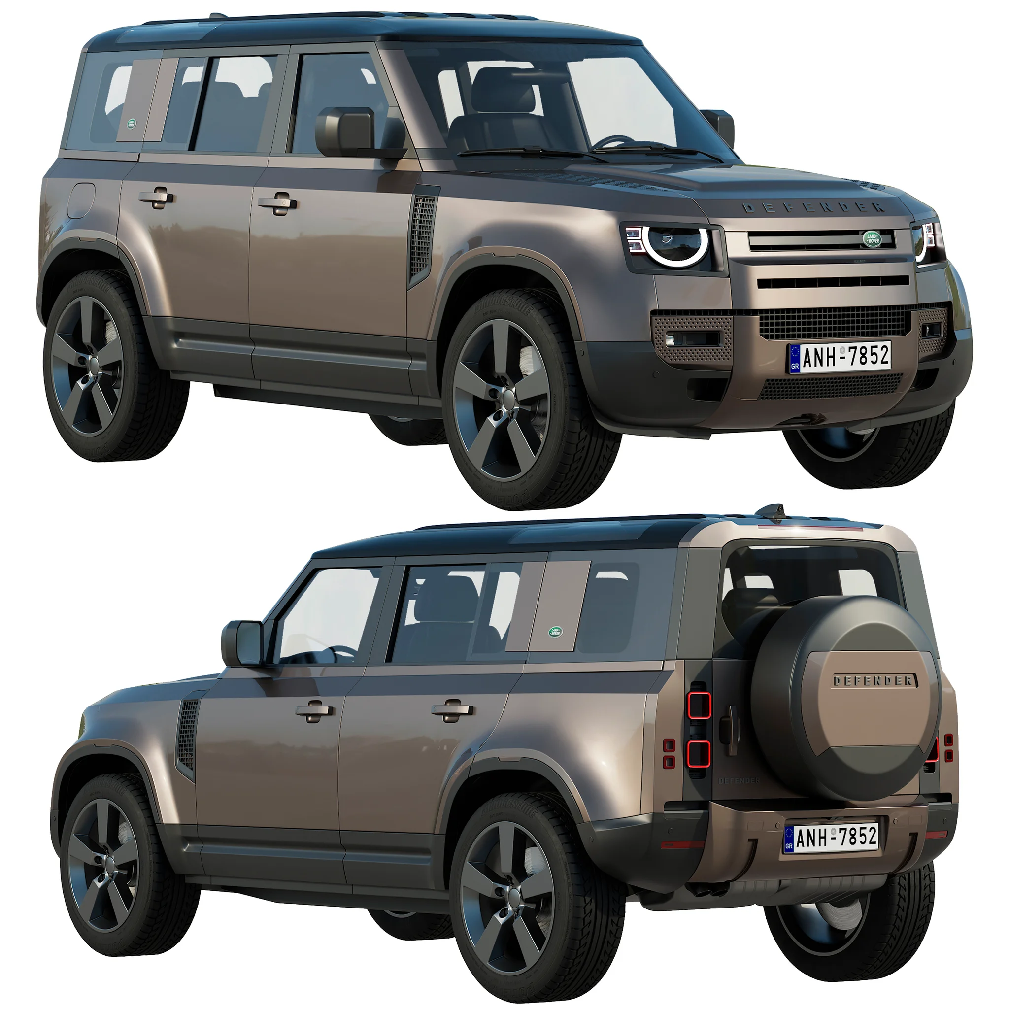 Land Rover Defender, 3D model preview 18