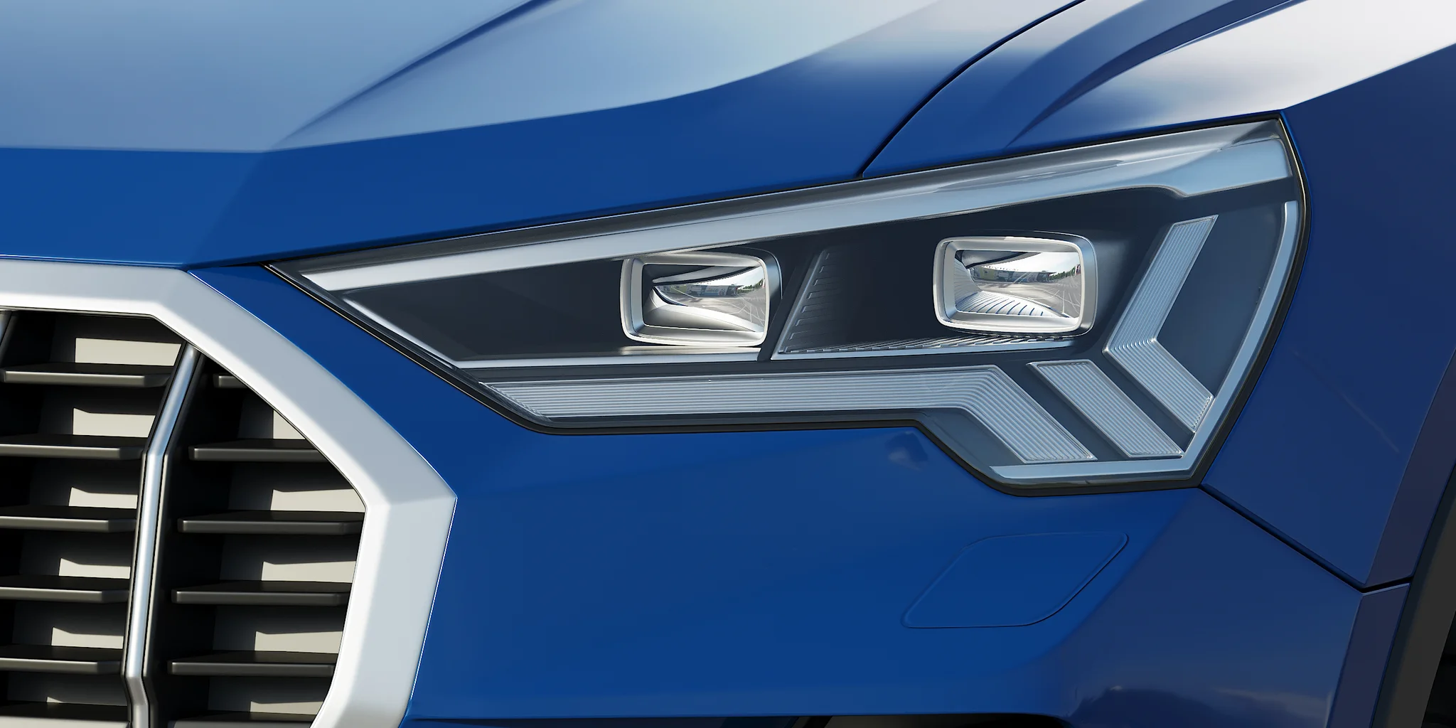 Audi Q3 2020, 3D model preview 18