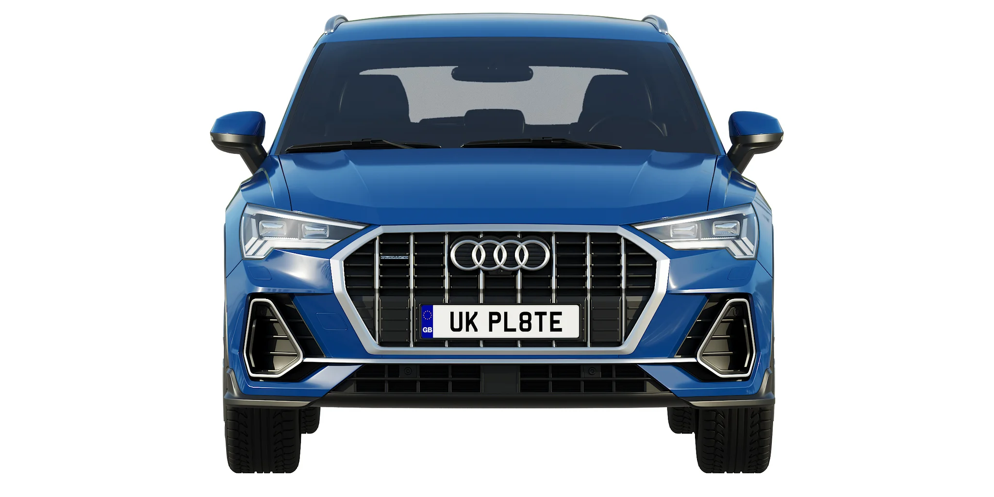 Audi Q3 2020, 3D model preview 23